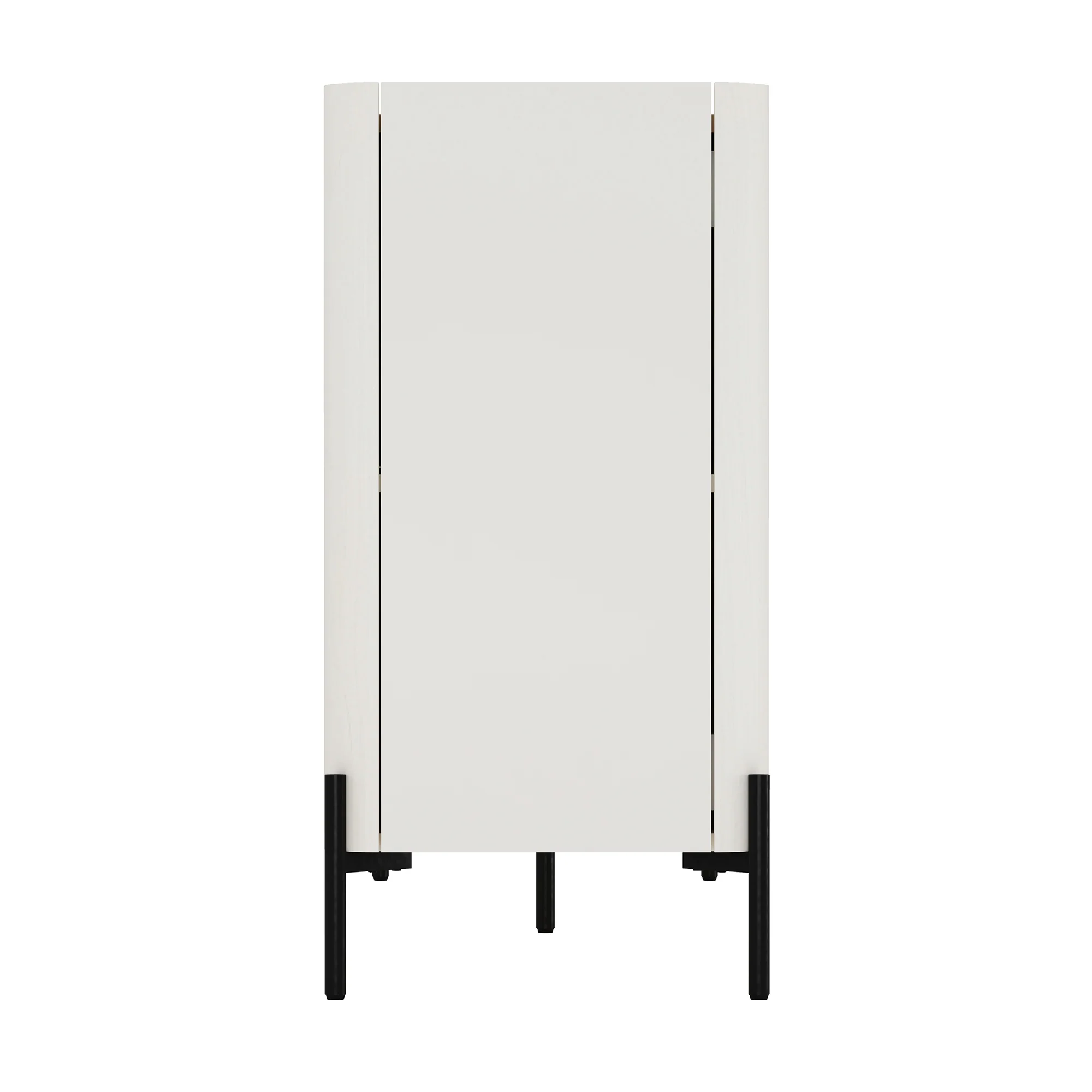 2-Piece Abbey Accent Cabinet and Sideboard in Maple and Off White - Image 17