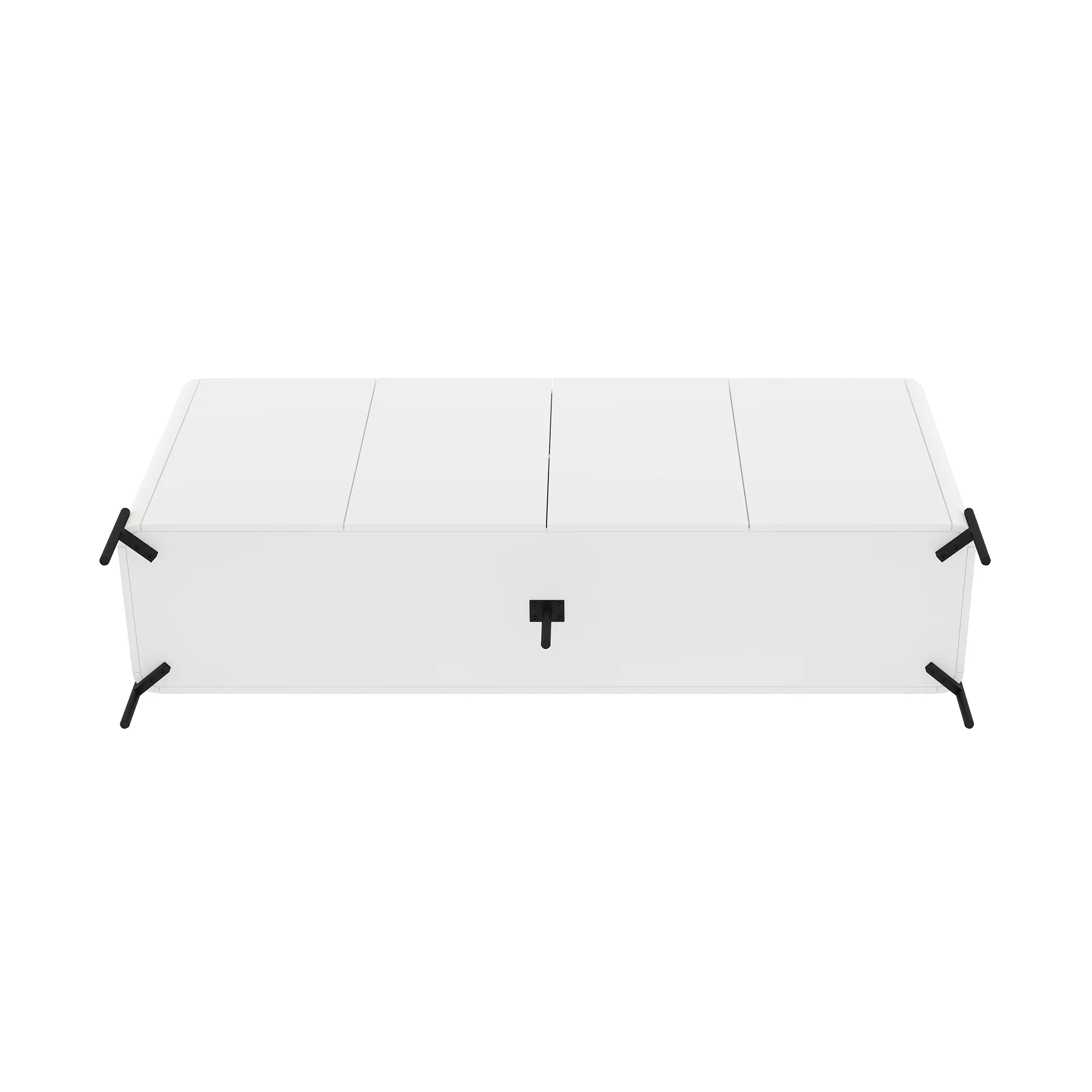 2-Piece Abbey Accent Cabinet and Sideboard in White - Image 20