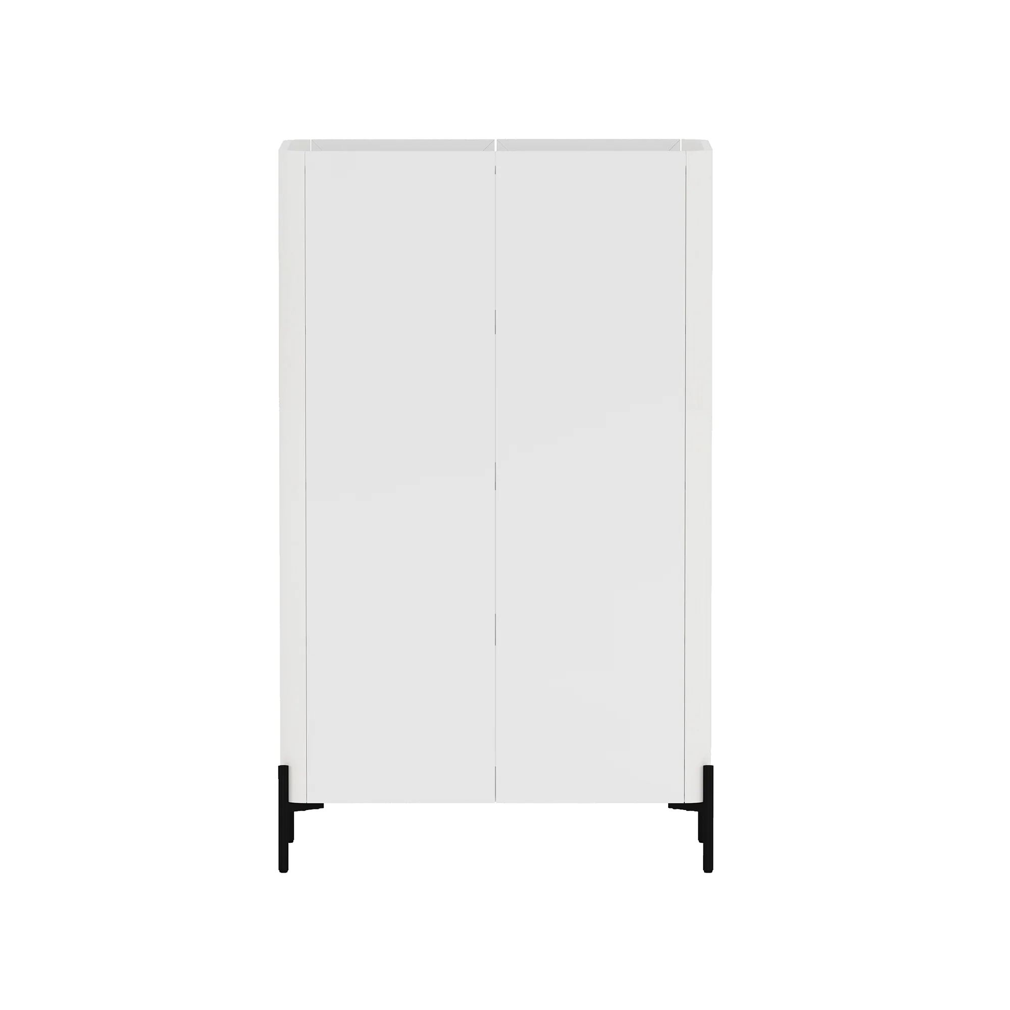 2-Piece Abbey Bookcase and Sideboard in White - Image 11