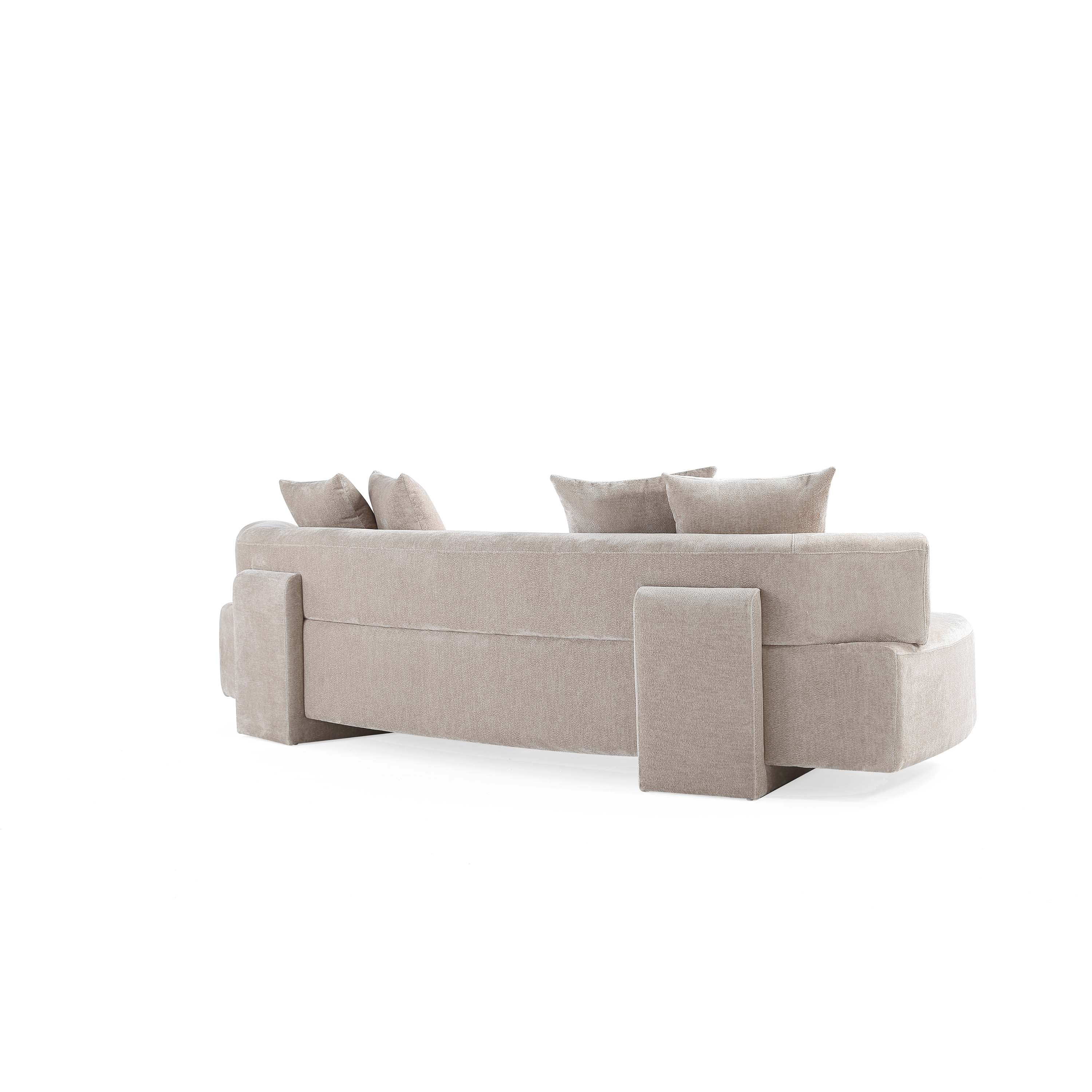 2-Piece Verandah 112" XL Sofa and Accent Chair in Beige - Image 17