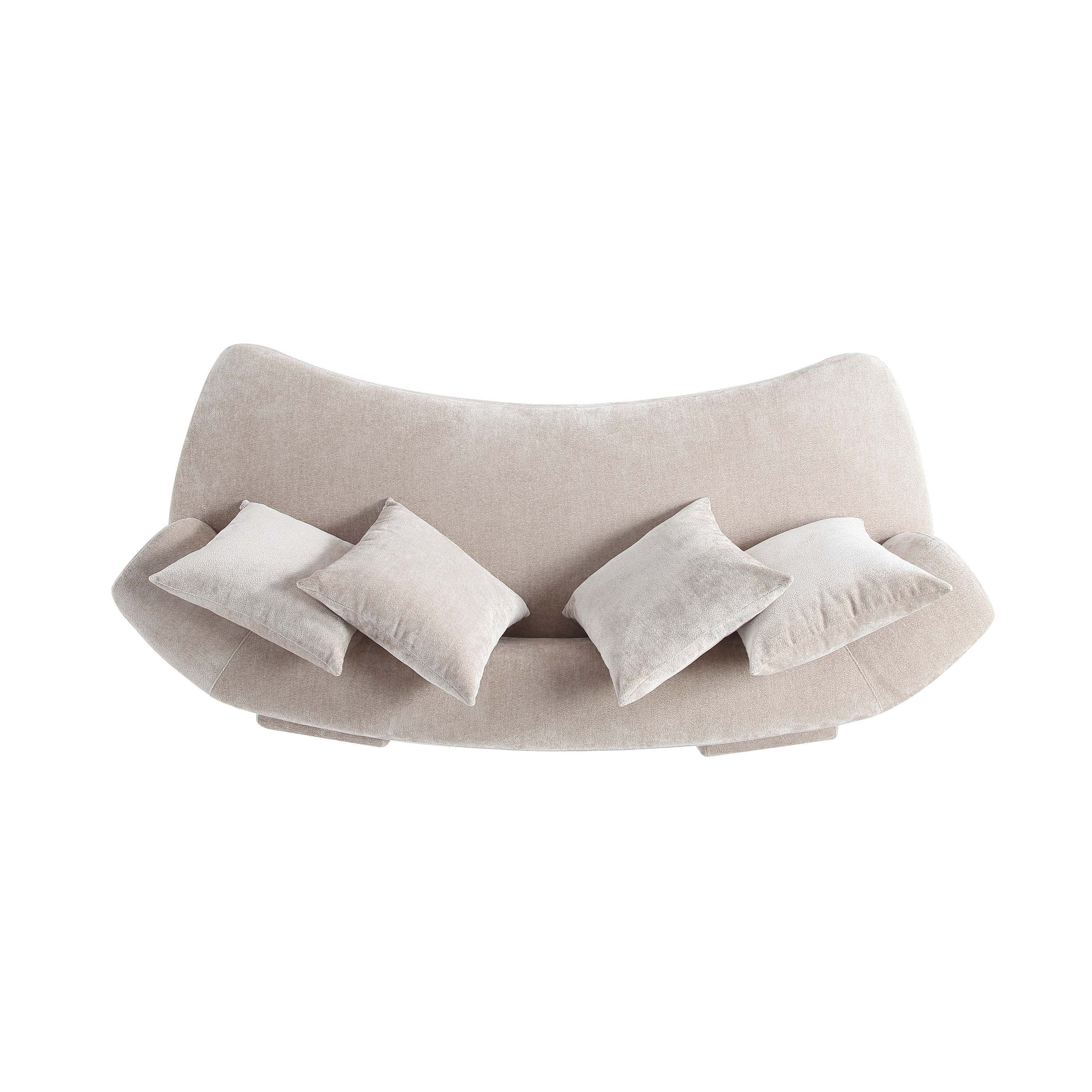 2-Piece Verandah 90.6" Sofa and 112" XL Sofa in Beige - Image 12