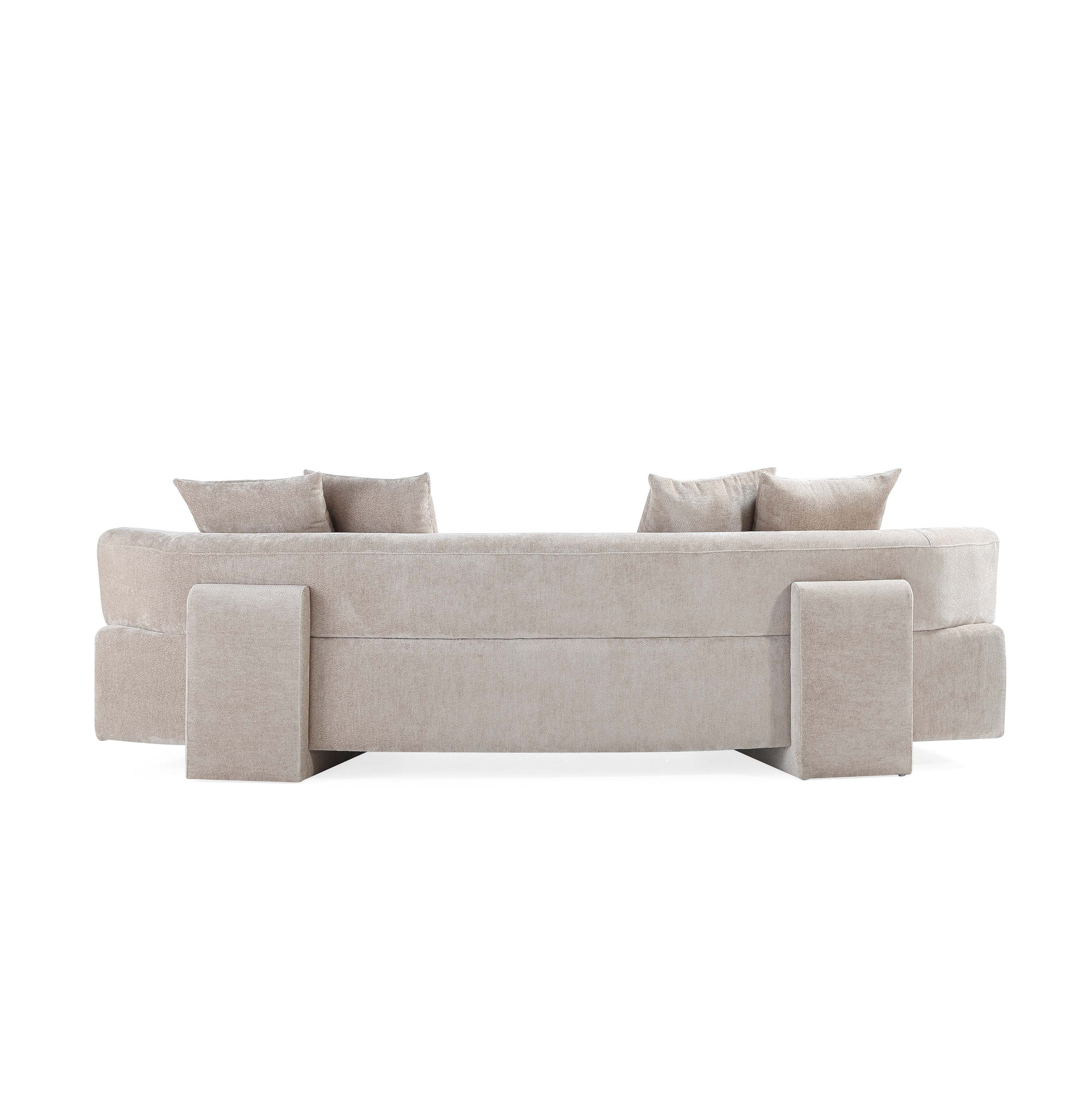 2-Piece Verandah 90.6" Sofa and 112" XL Sofa in Beige - Image 21