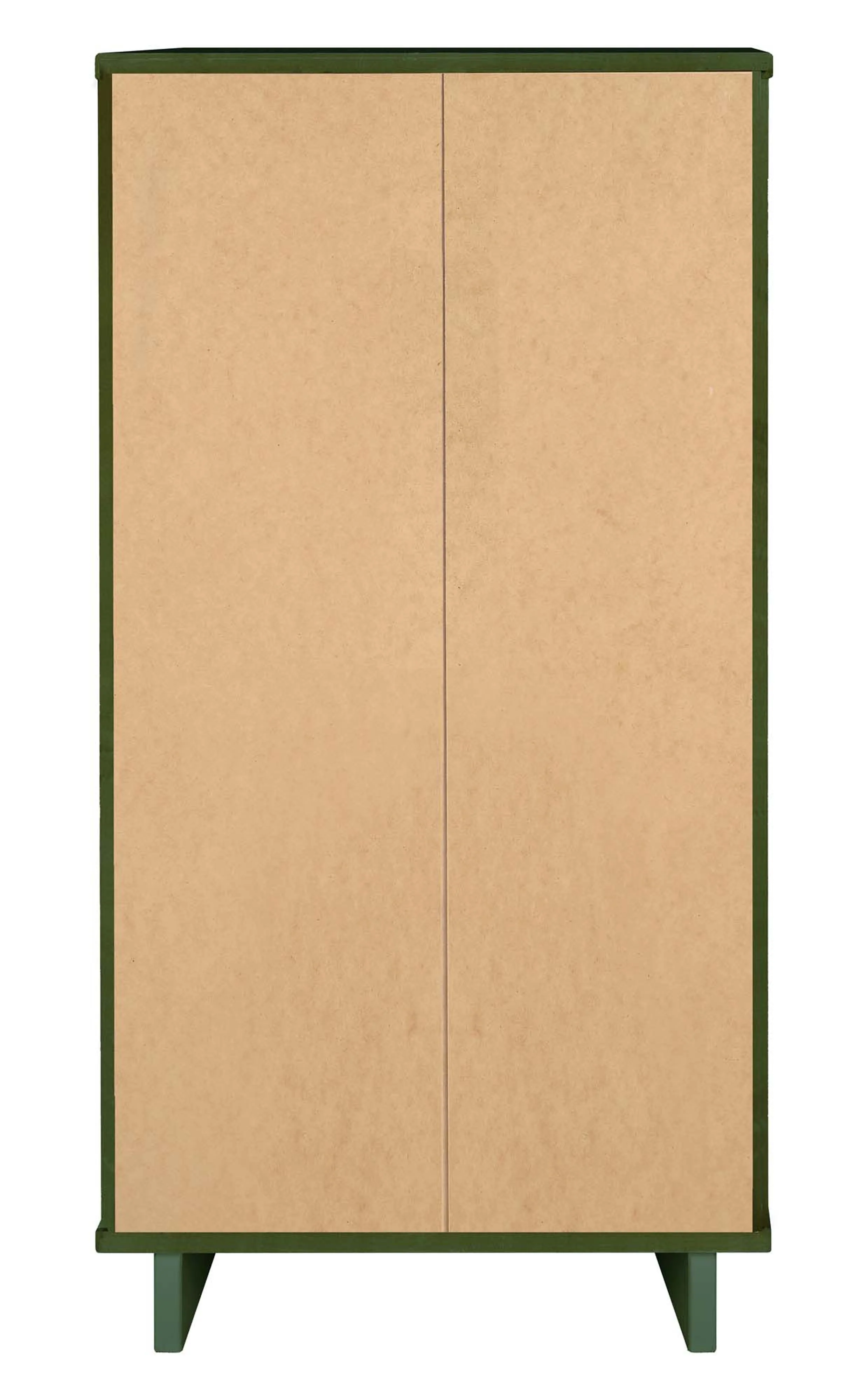 Granville 3-Piece Tall Narrow Chest, Double Dresser Set and Standard Dresser Set in Sage Green - Image 12