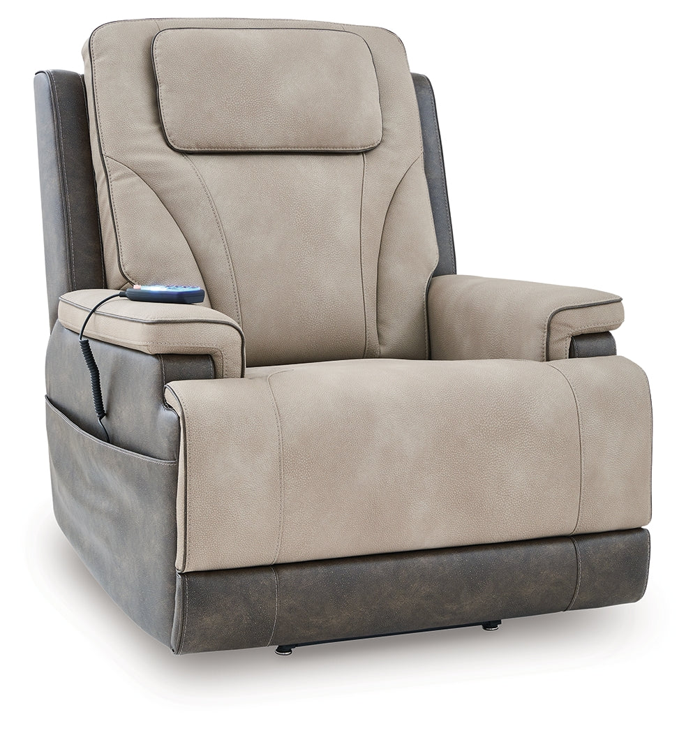 4Z-Peaceful Pause Sand Power Lift Recliner - Image 3