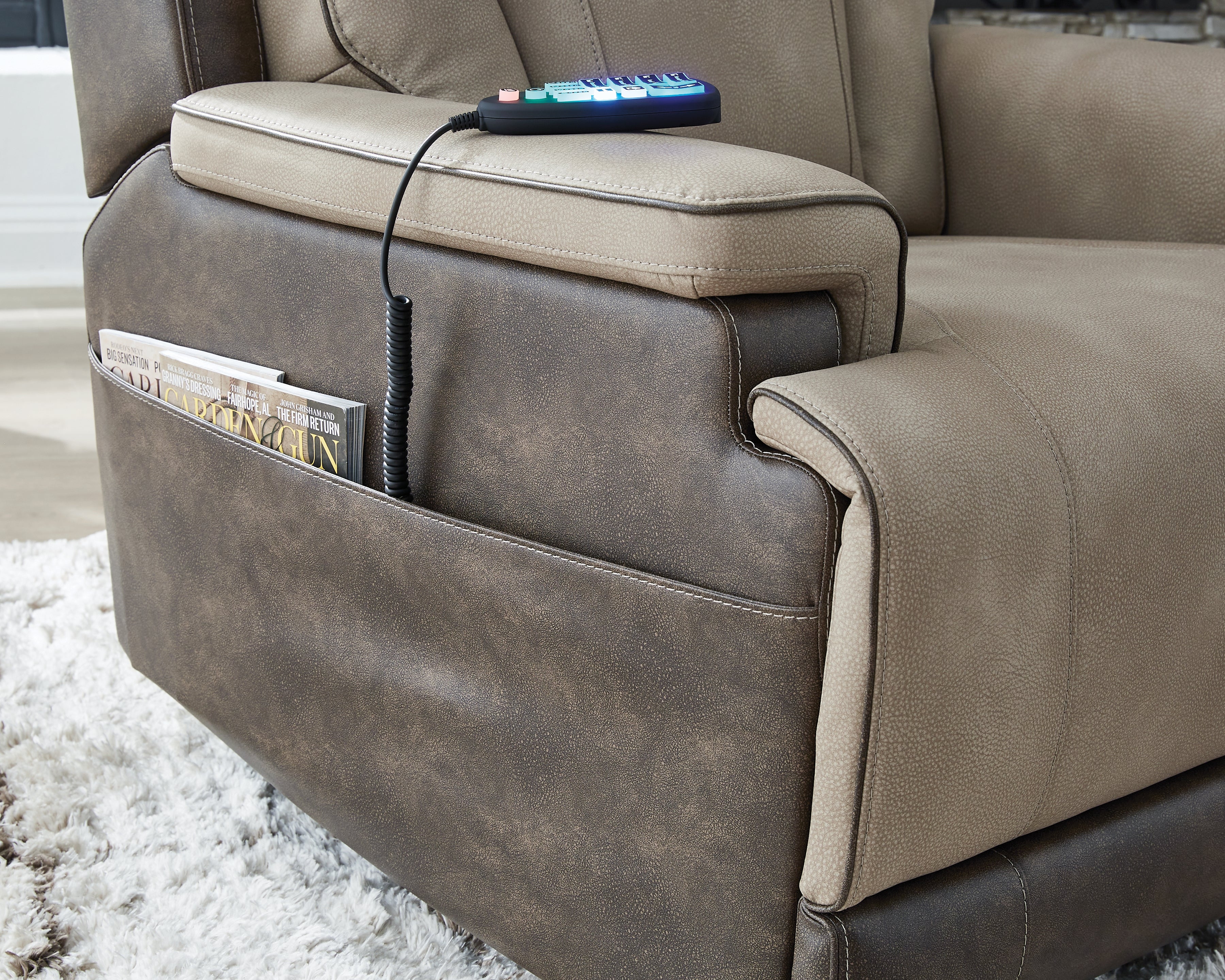 4Z-Serenity Zone Sand Power Lift Recliner - Image 12