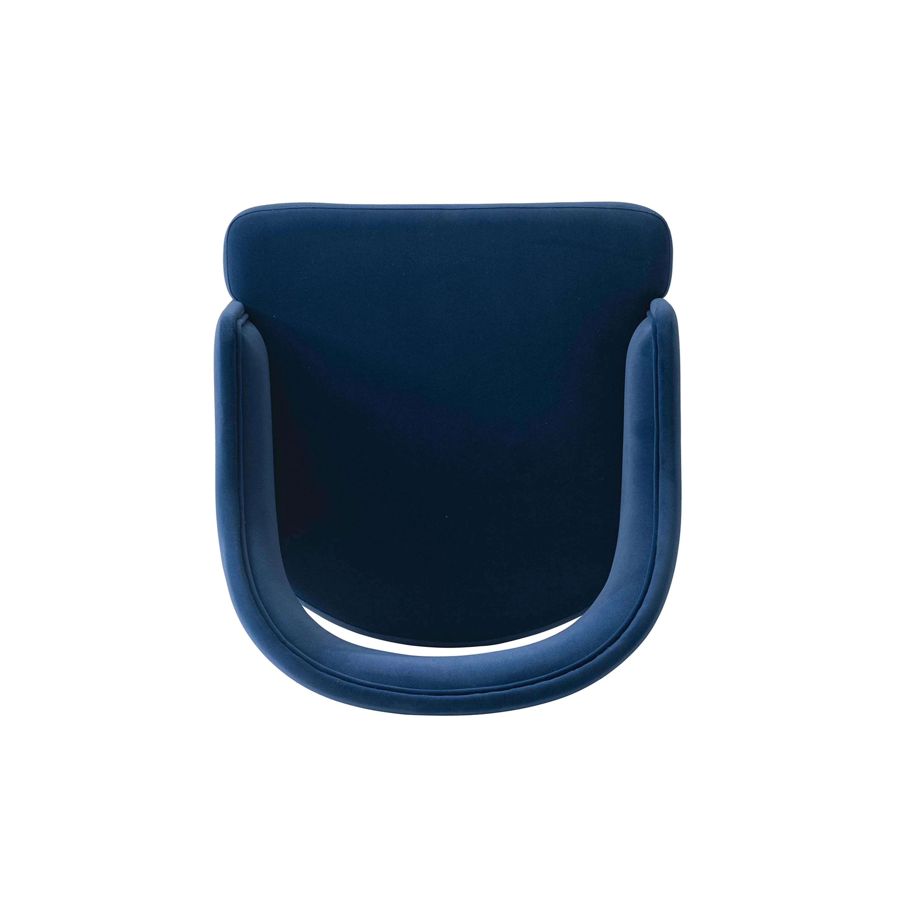 5-Piece Rockaway 70.86 Dining Set with 4 Carrington Chairs in Black and Midnight Blue - Image 12