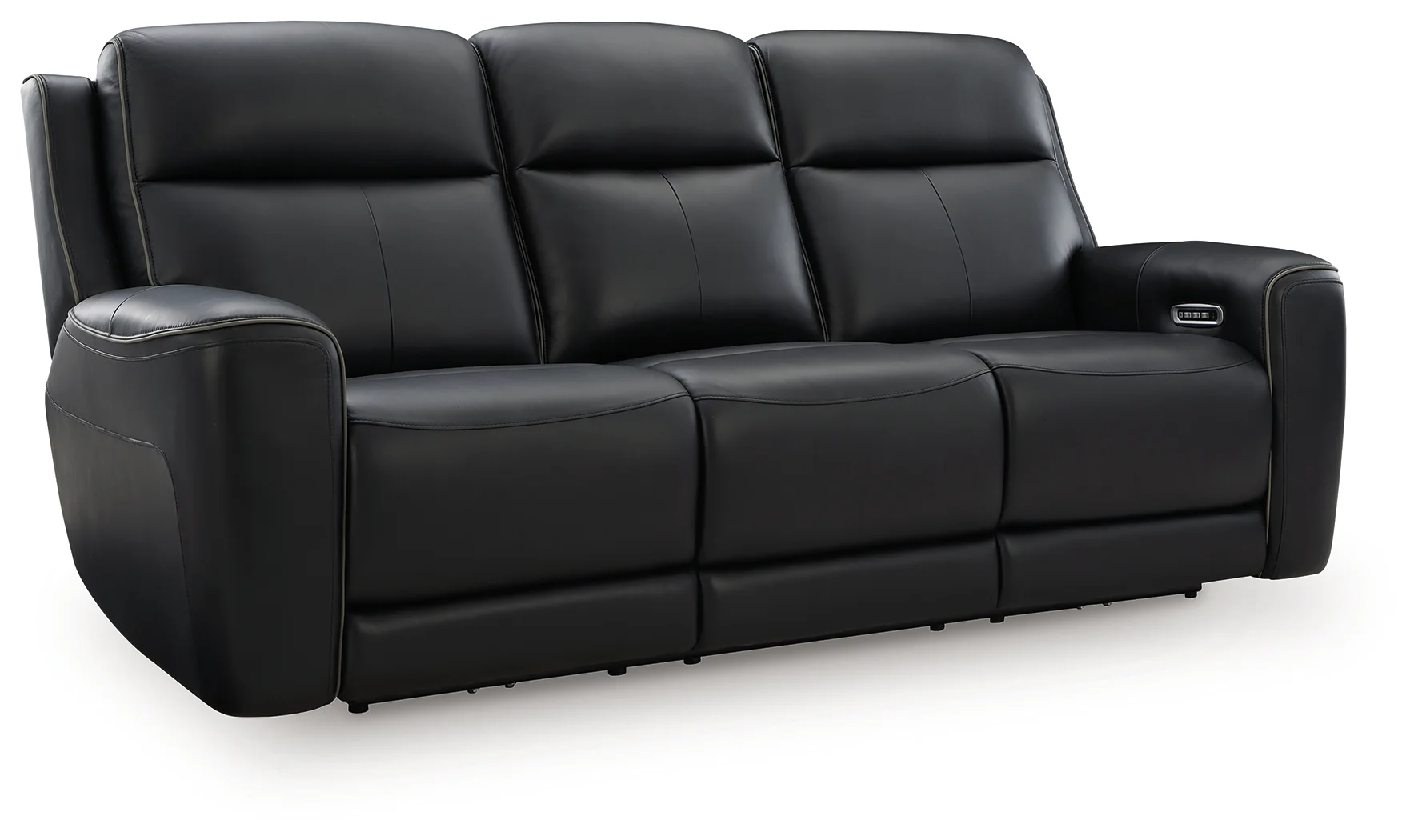 5Z-Comfort Onyx Power Reclining Sofa with ADJ Headrest - Image 4
