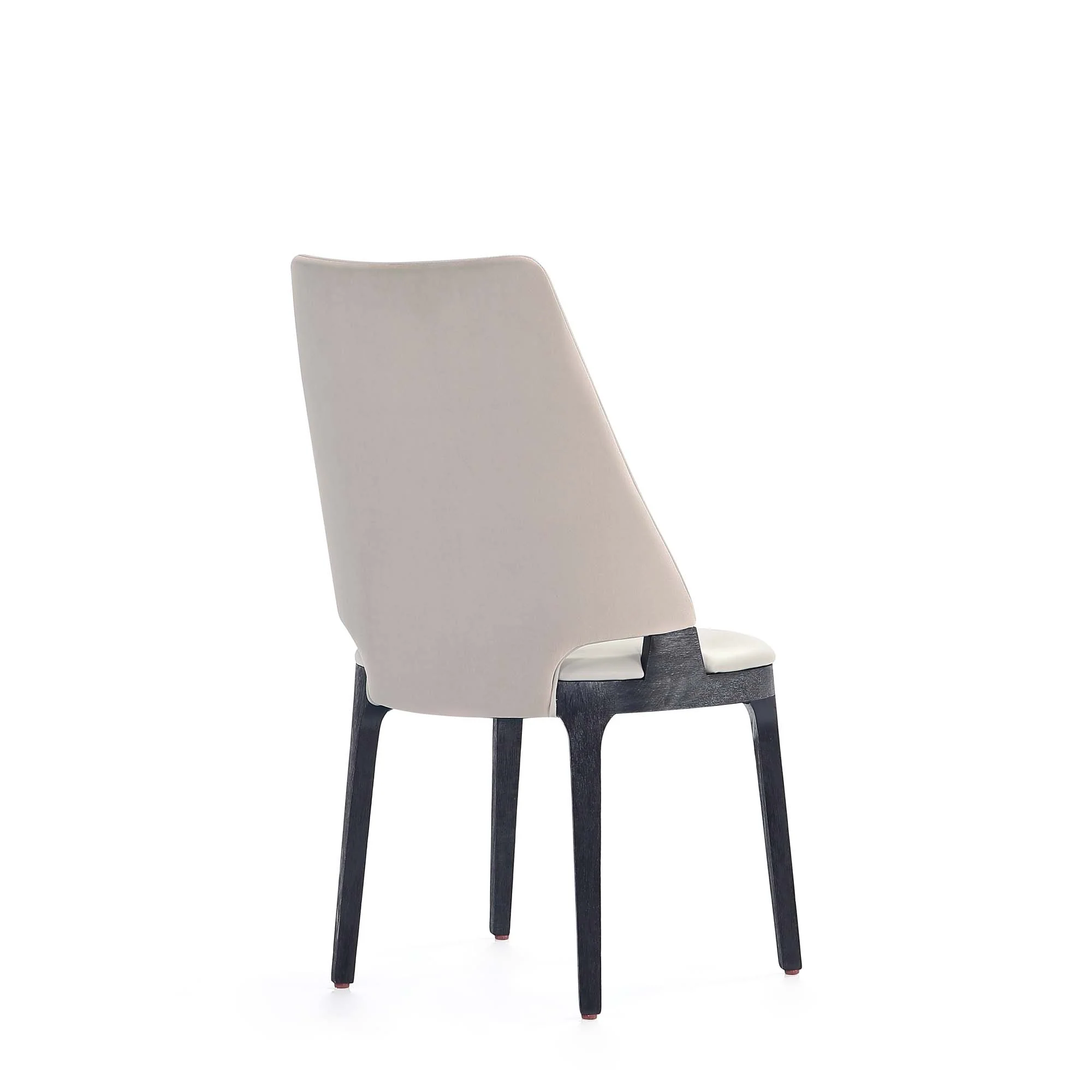 6-Piece Kara Dining Side and Arm Chairs in Light Grey - Image 16