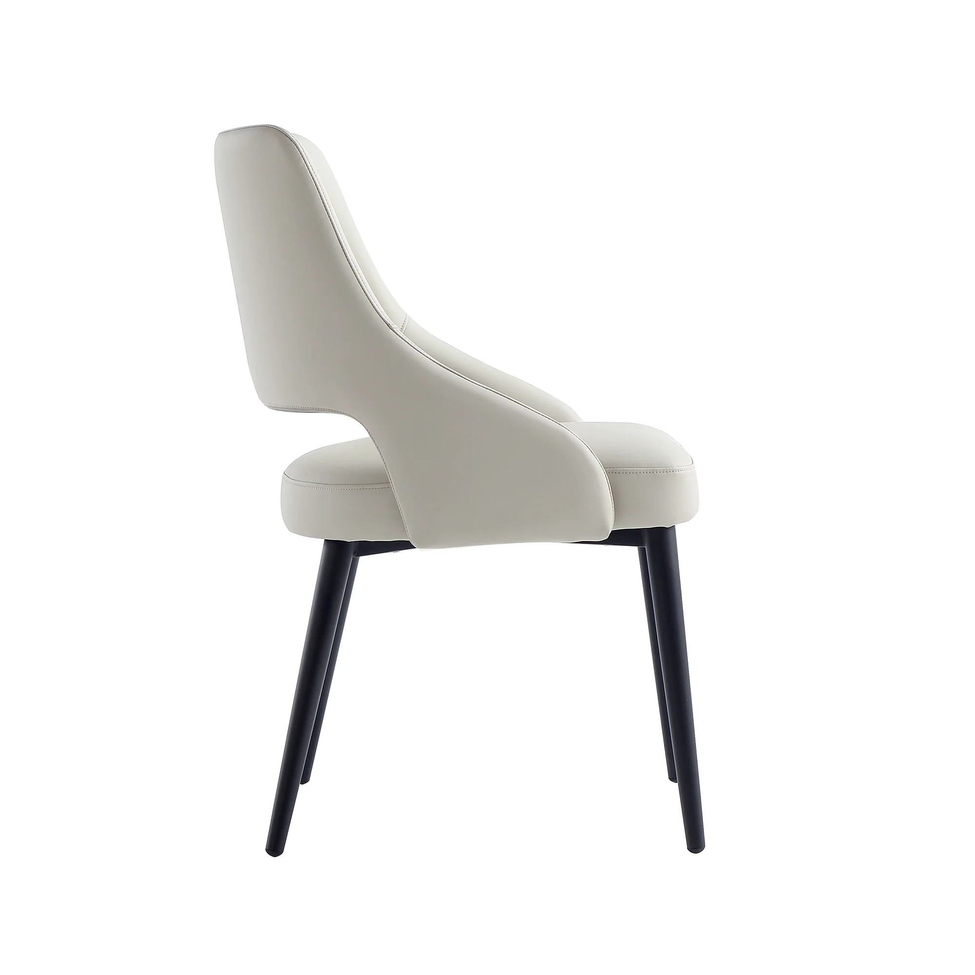 6-Piece Tremont Dining Chair in Stone - Image 9