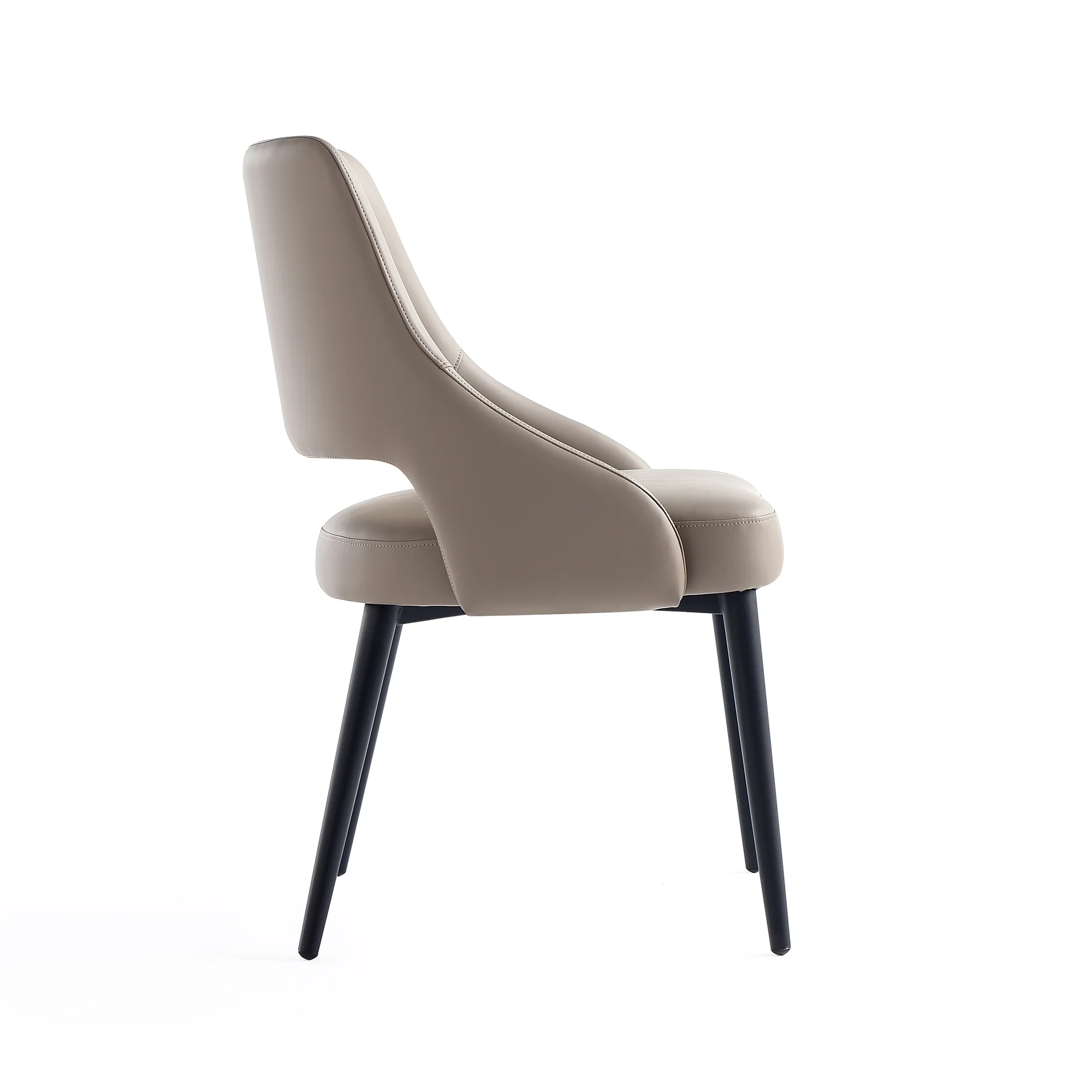 6-Piece Tremont Dining Chair in Taupe - Image 9