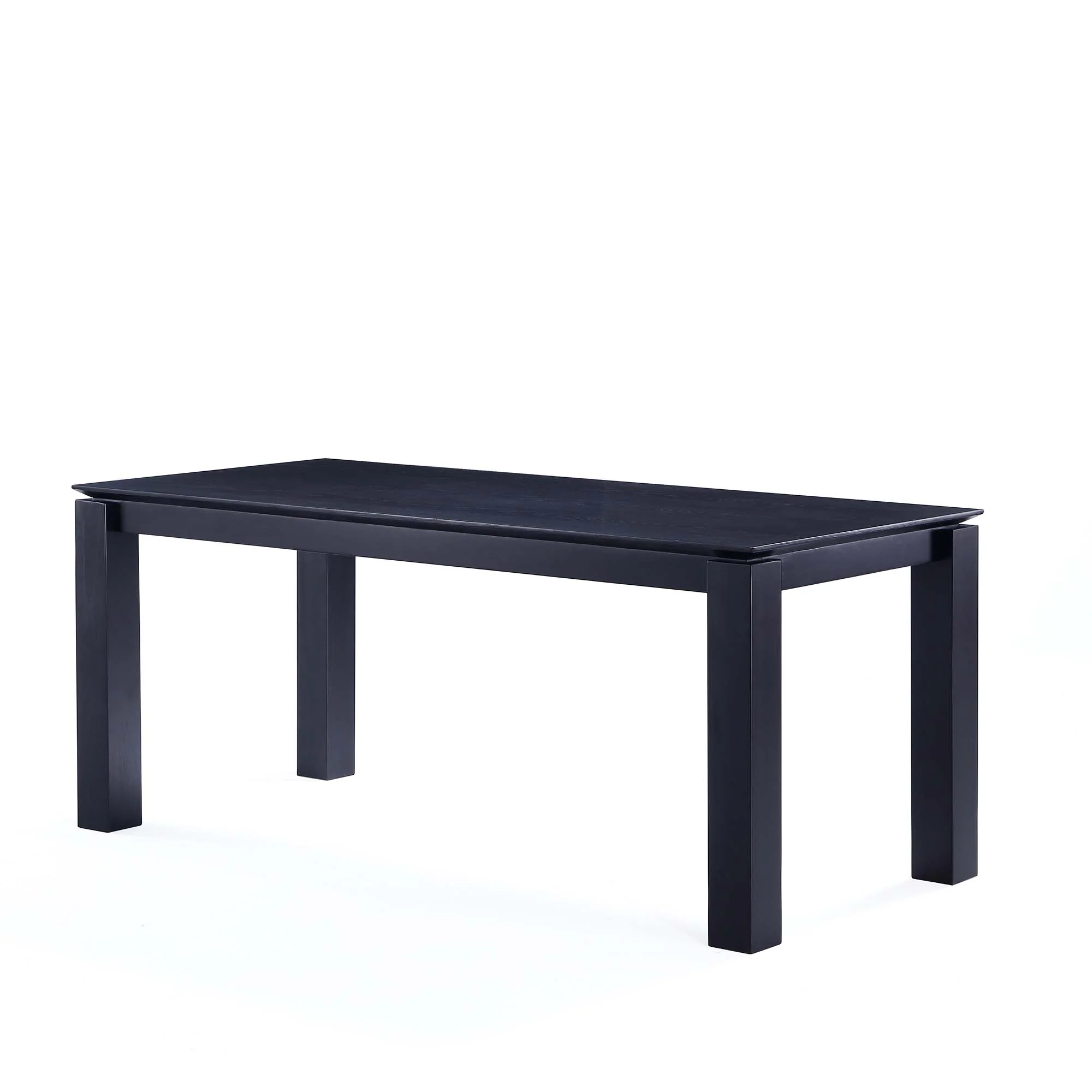 7-Piece Rockaway 70.86 Dining Set in Black with 6 Hamlet Side and Arm Chairs - Image 9