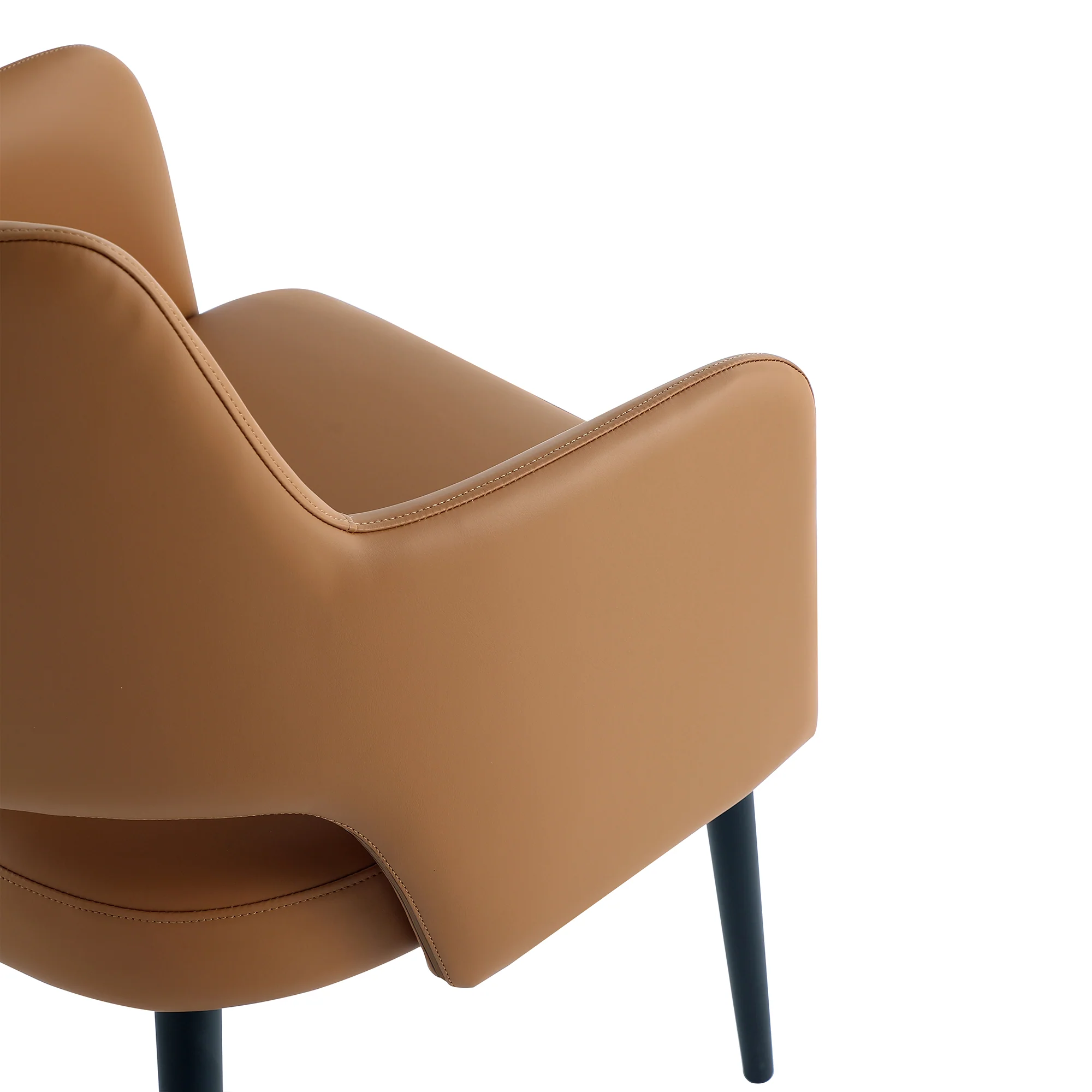 8-Piece Tremont Dining Chair in Saddle - Image 13