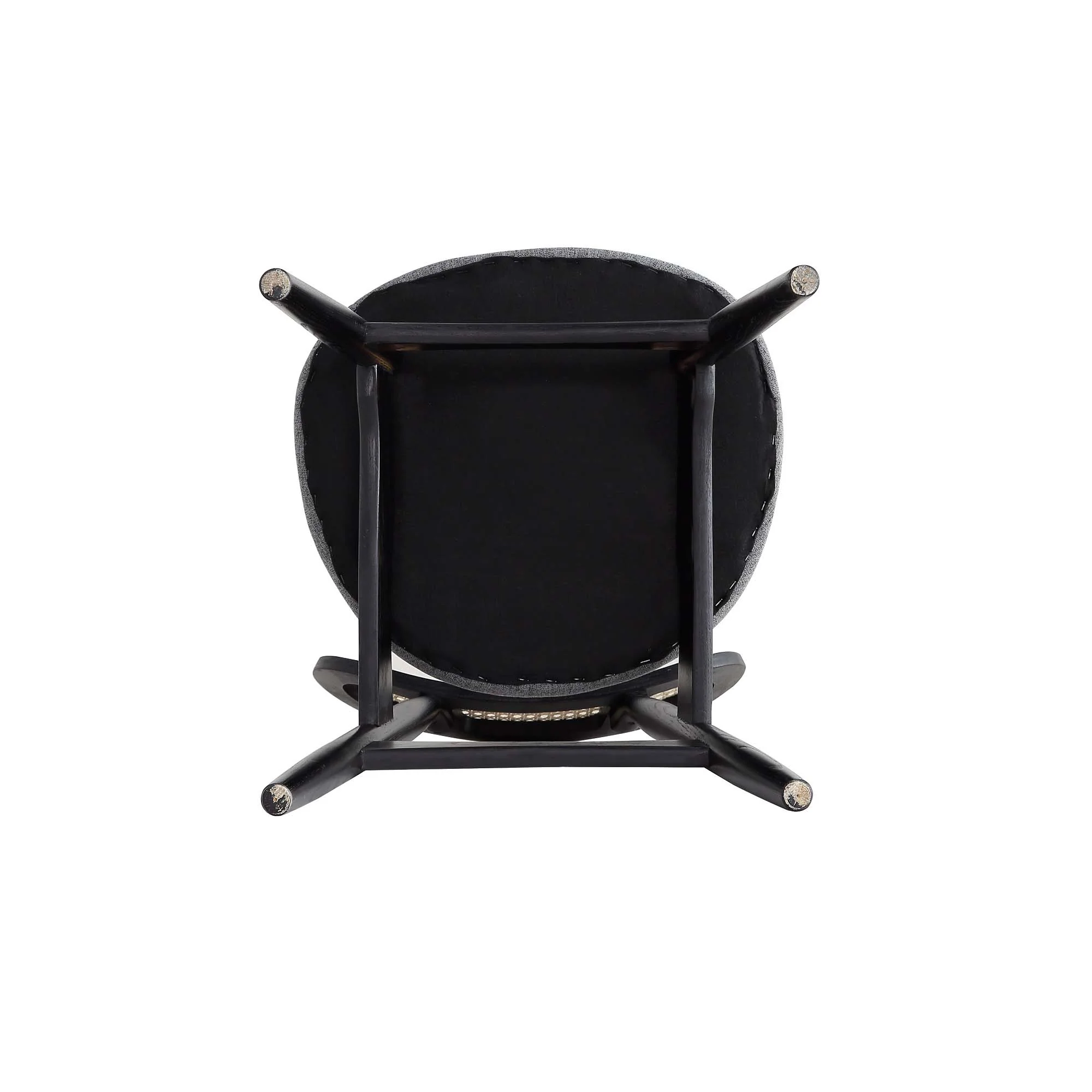 9-Piece Rockaway 70.86 Dining Set in Black with 8 Colbert Dining Chairs - Image 20