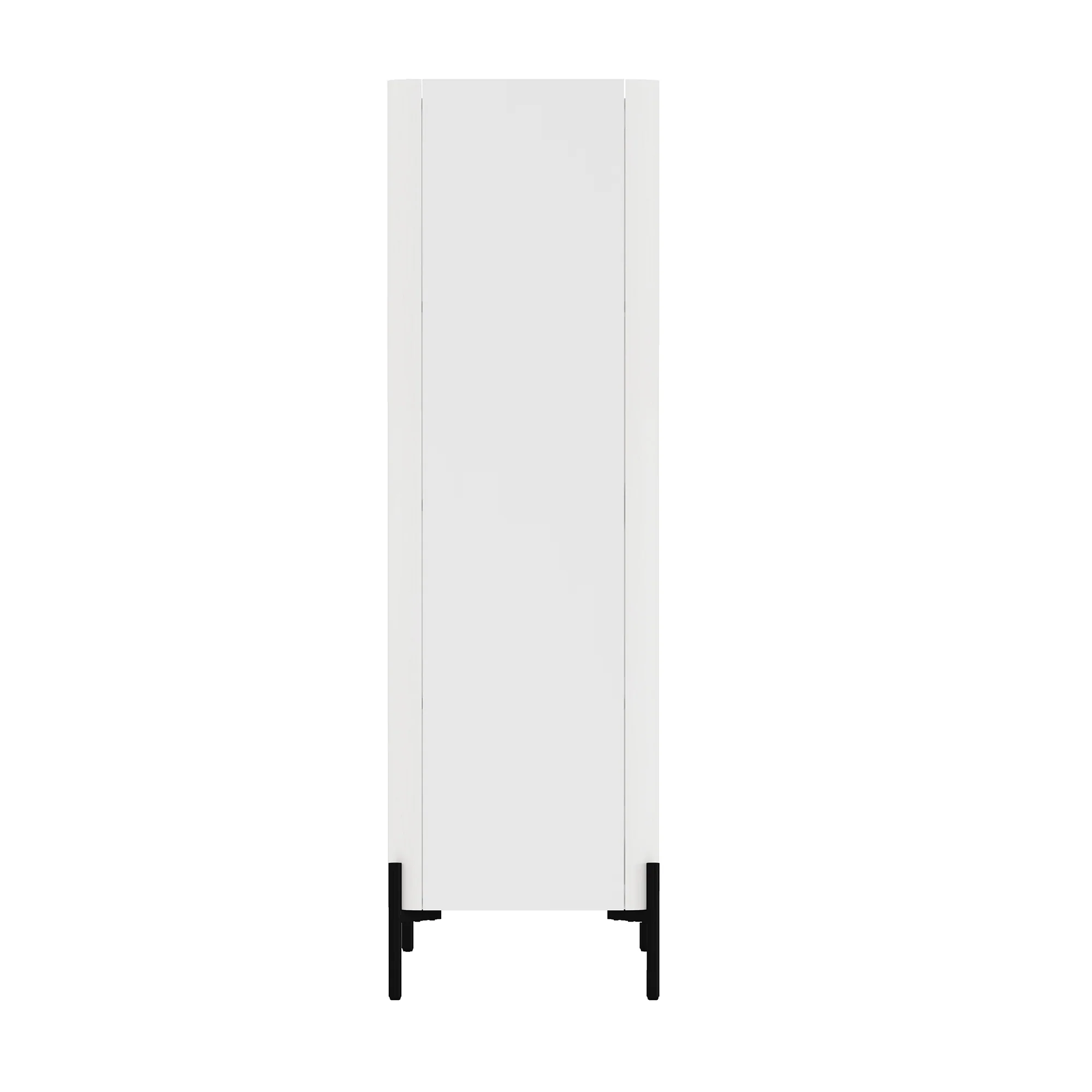 Abbey Décor Glass Cabinet in White - Image 8