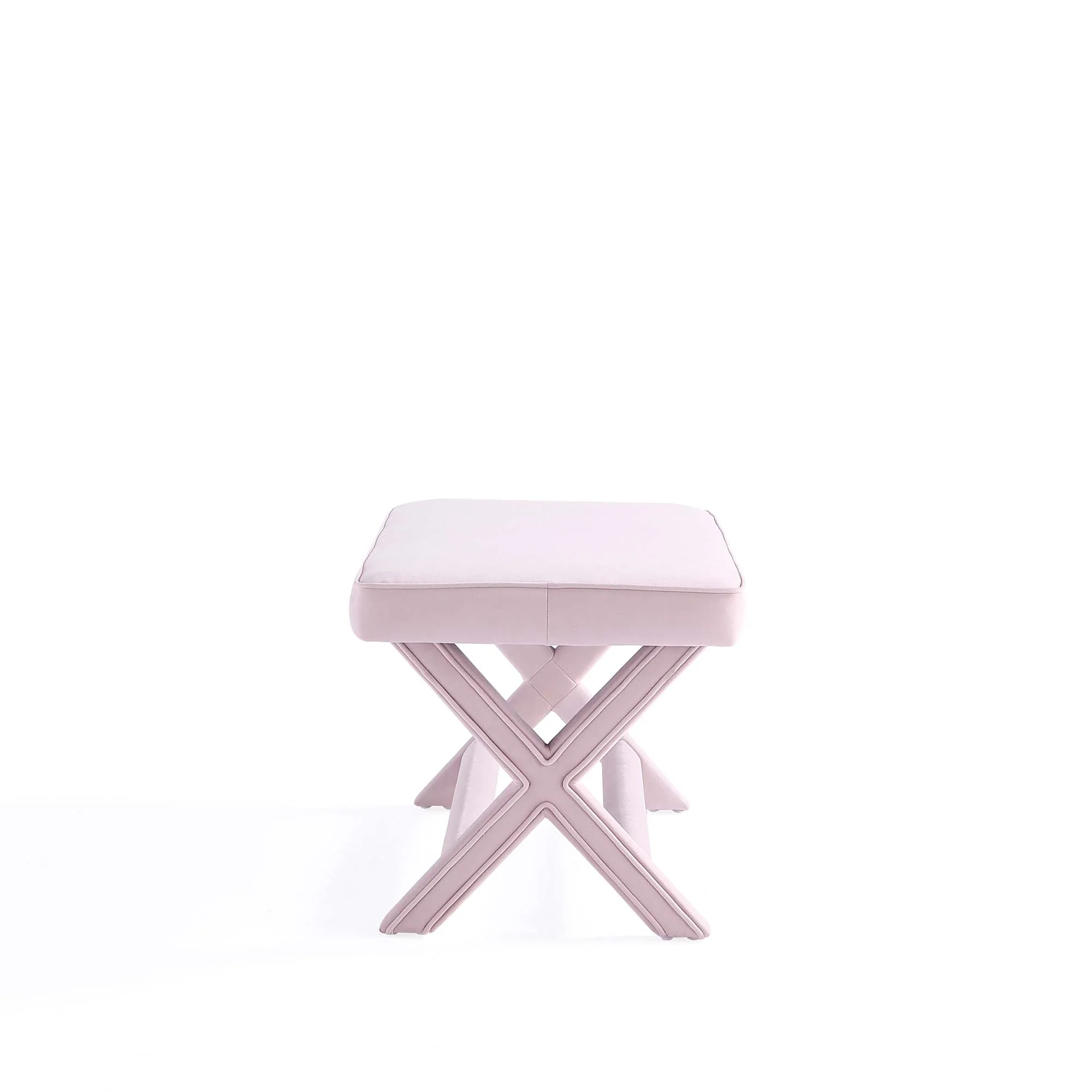 Abigail Double Ottoman Bench in Pink - Image 8
