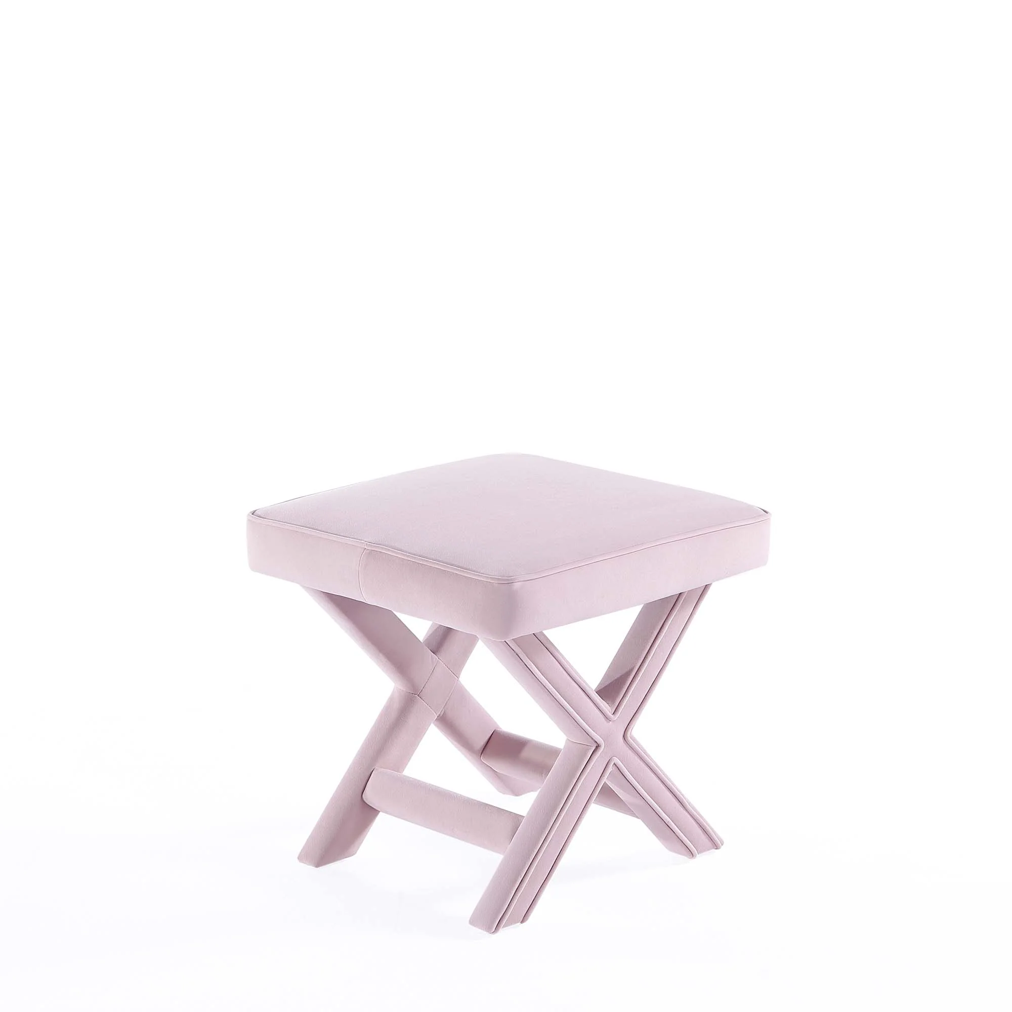 Abigail Single Ottoman Bench in Pink - Image 6