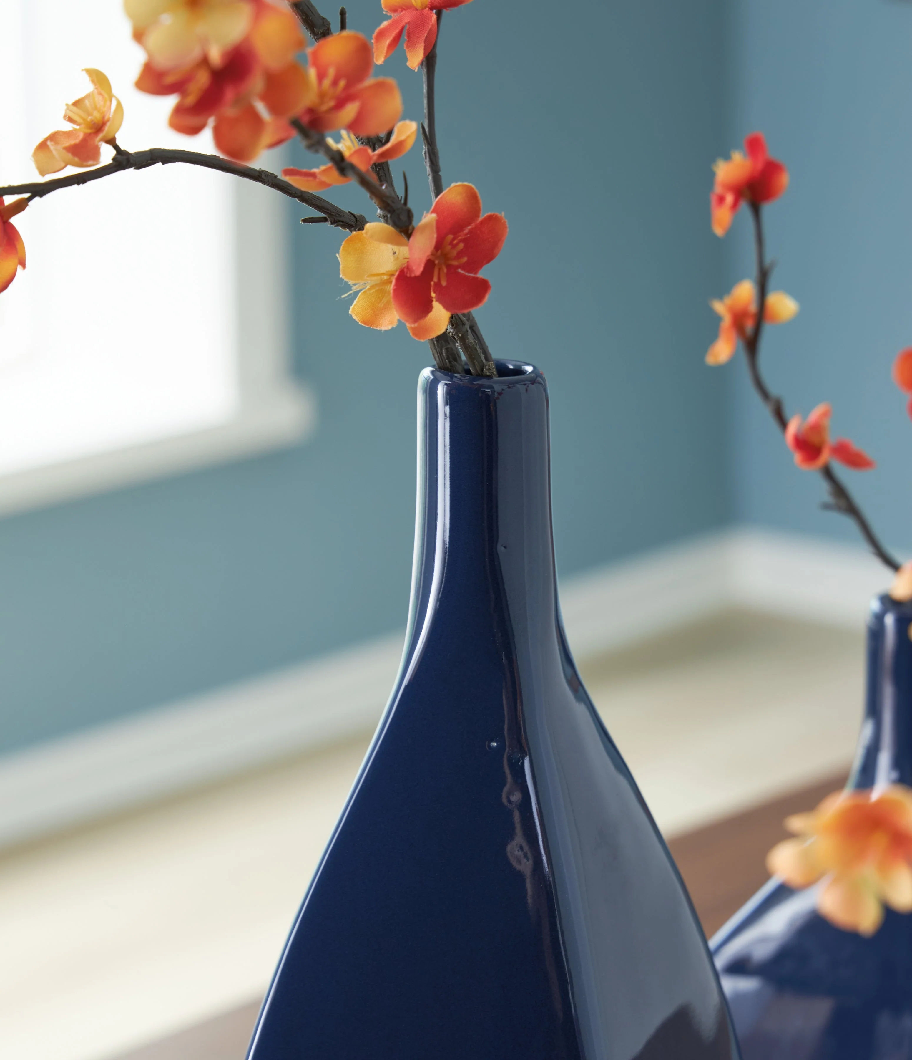 Abtinson Navy Vase 16" (Online Special Price) - Image 3