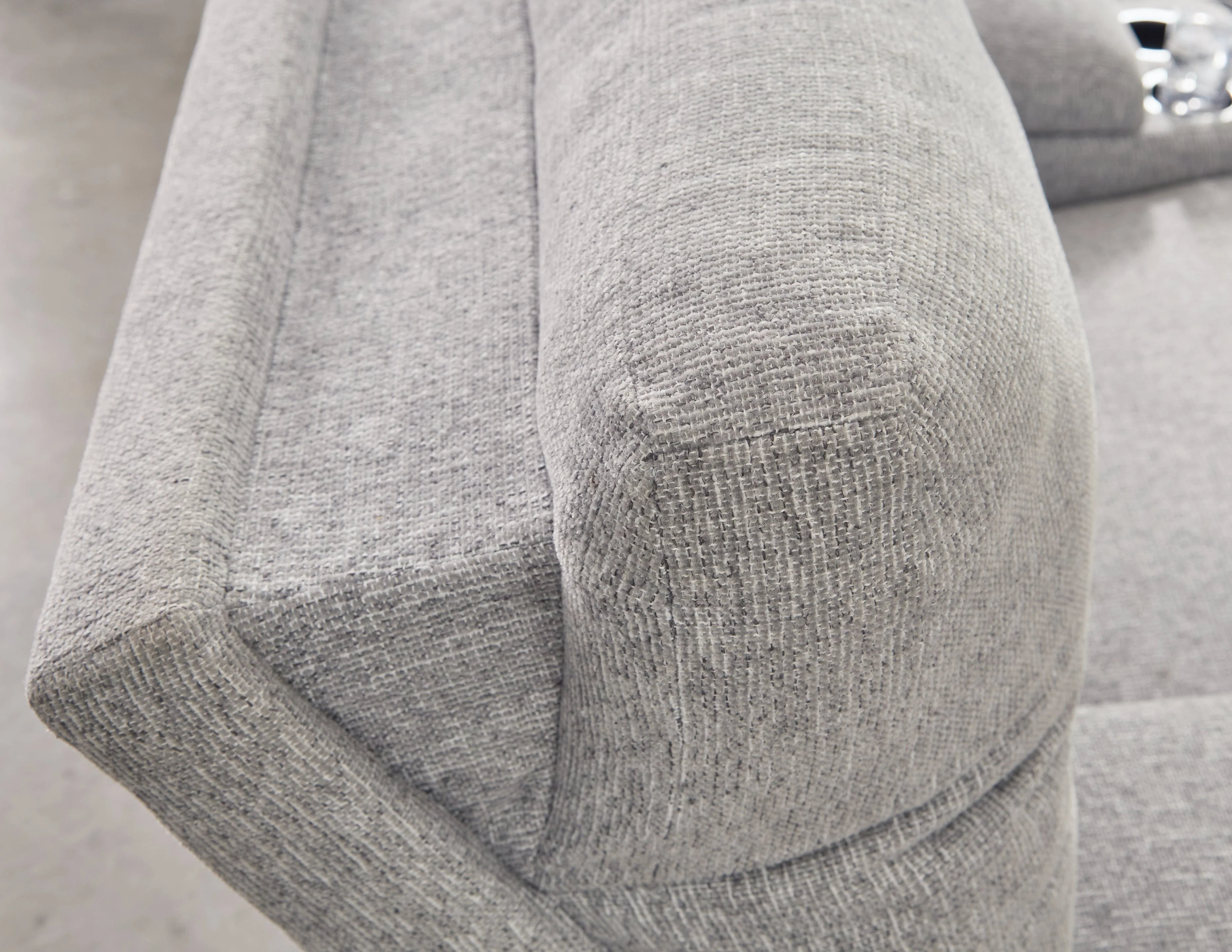 Acklen Place Pewter 3-Piece Power Reclining Sectional Sofa with RAF Chaise (Online Special Price) - Image 7