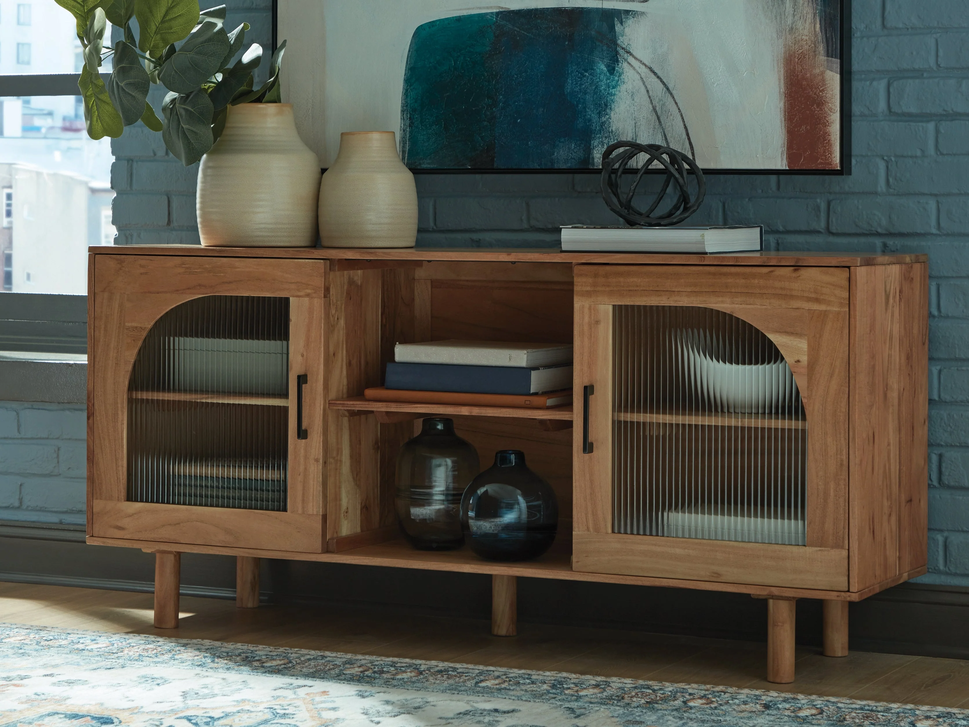 Adway Natural Brown Accent Cabinet (Online Special Price) - Image 2