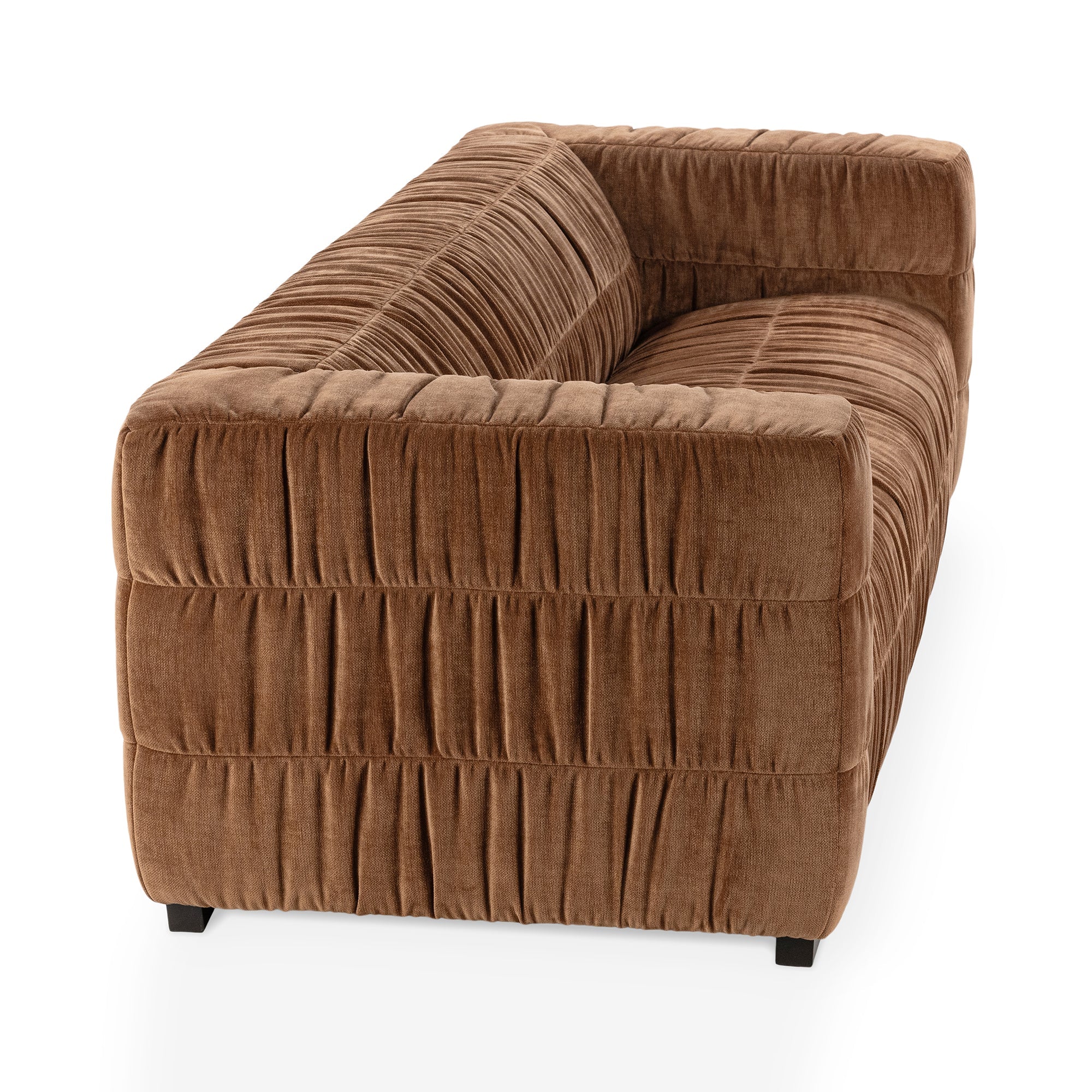 Afeela Bronze Upholstered Sofa - Image 4