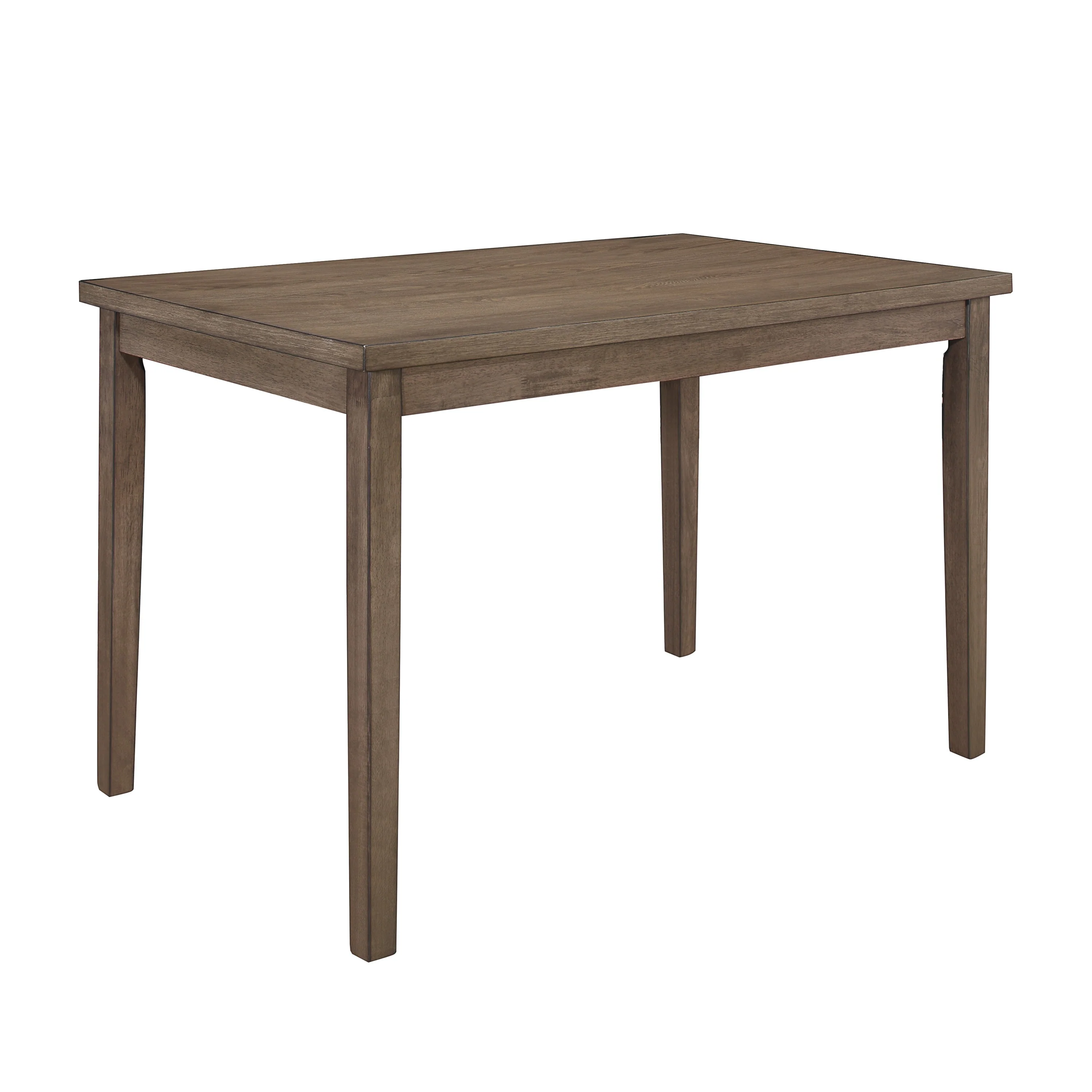Ahmet Walnut / Dark Brown 5-piece Dinig Table Set - Image 2
