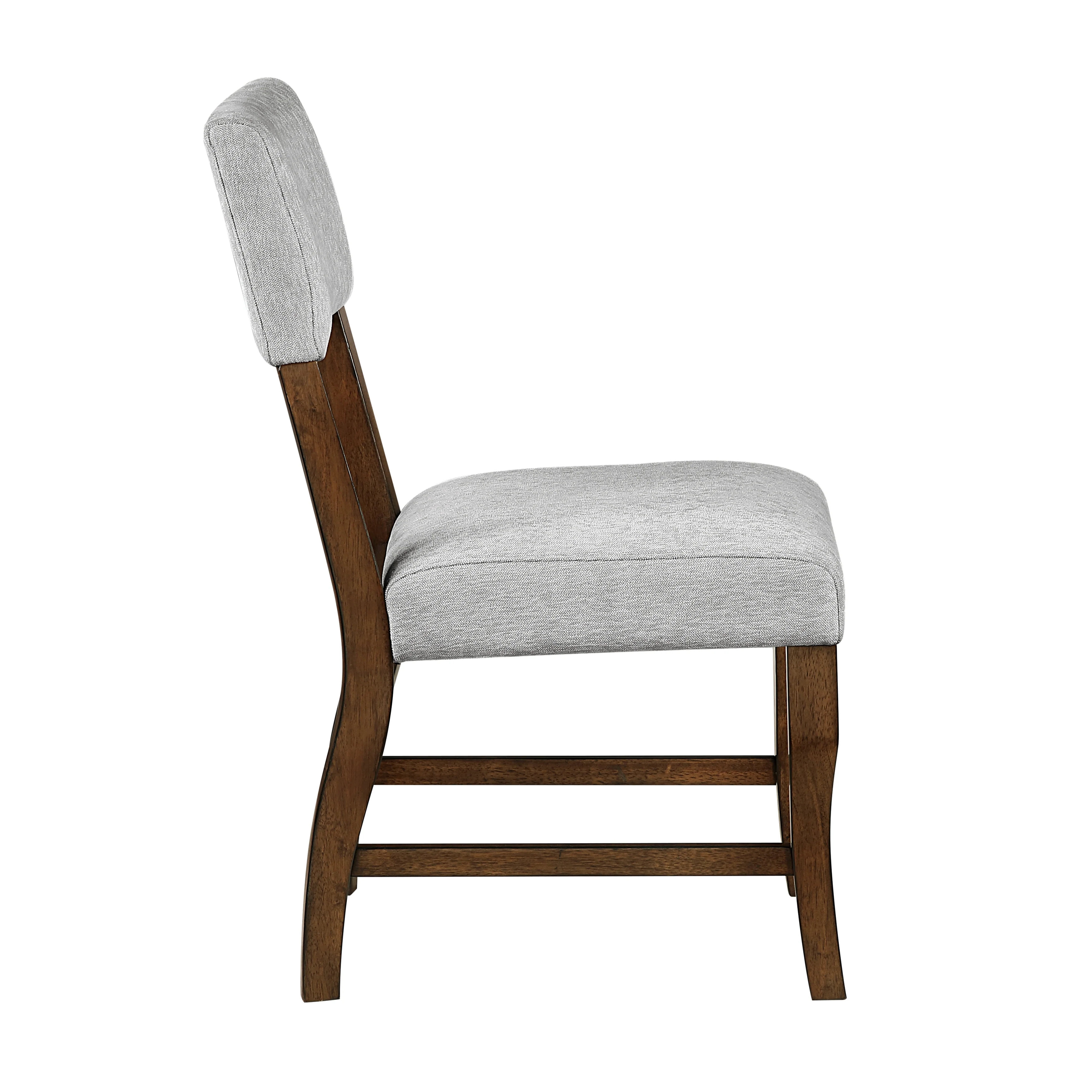 Aiden Brown/Gray Side Chair (Set of 2) - Image 3