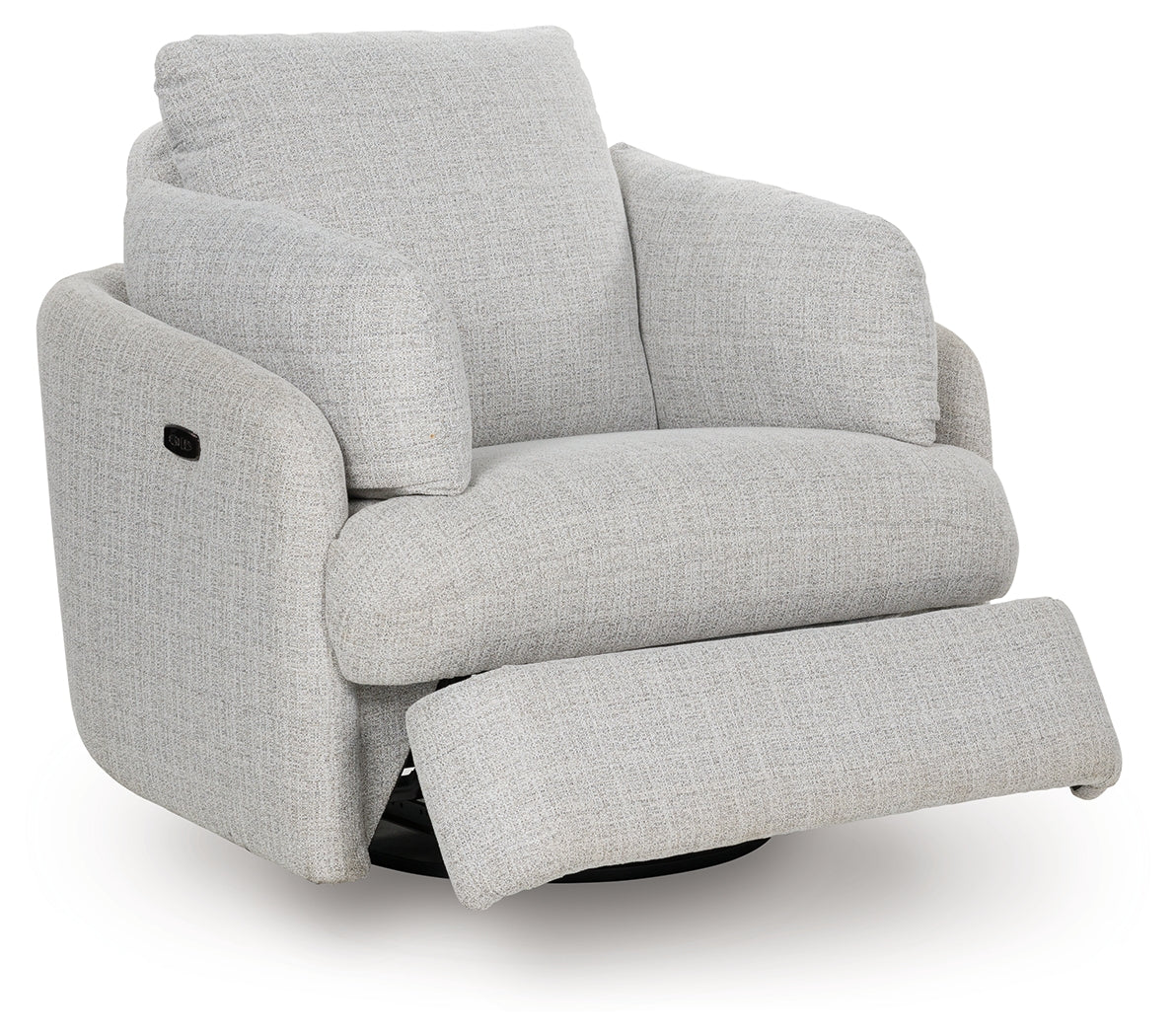 Alainmont Next-Gen Nuvella Stone Swivel Power Recliner (Online Special Price) - Image 3