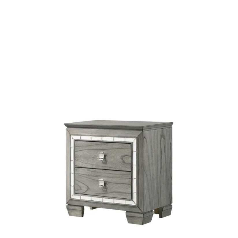 Alanis Gray Nightstand - Image 5