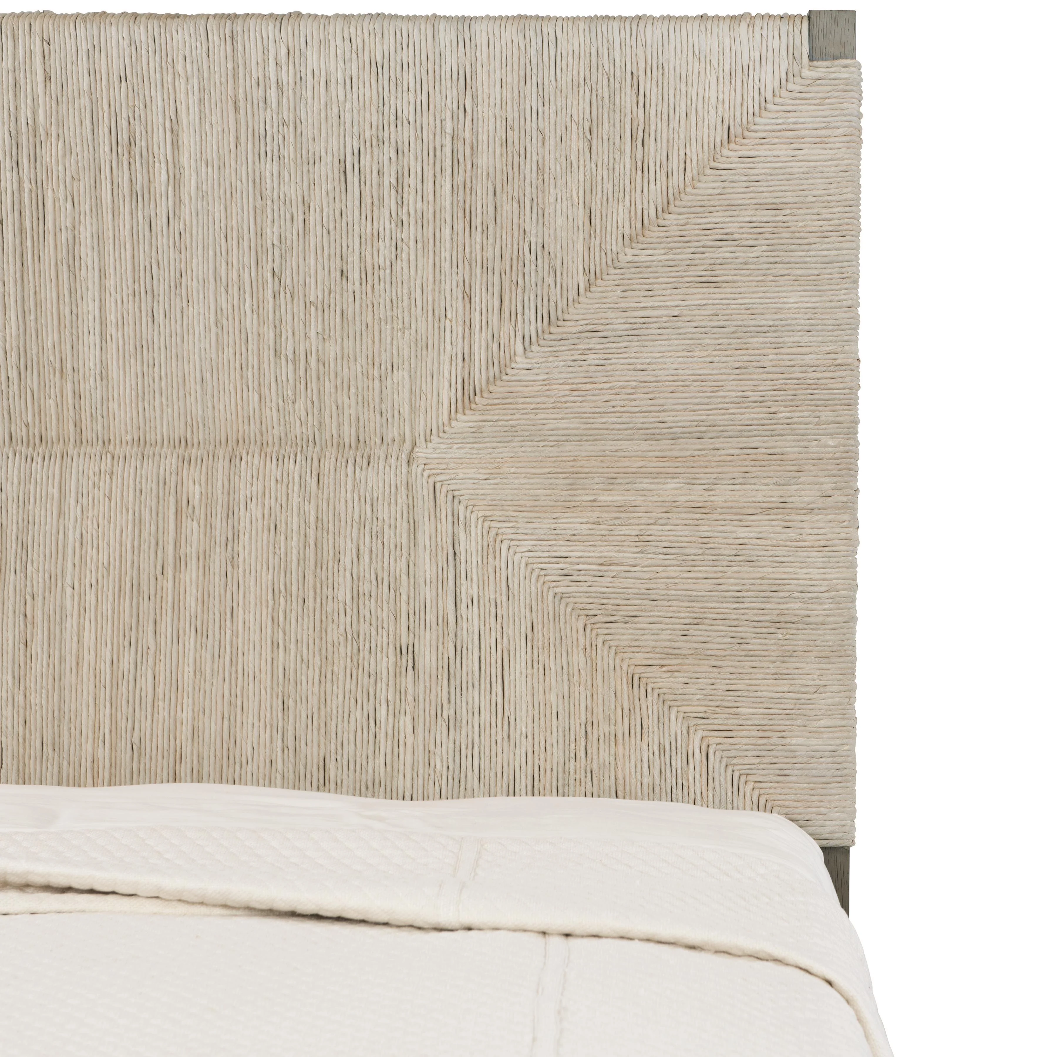 Alannis Rustic Grey/Light grey Panel King Bed - Image 4