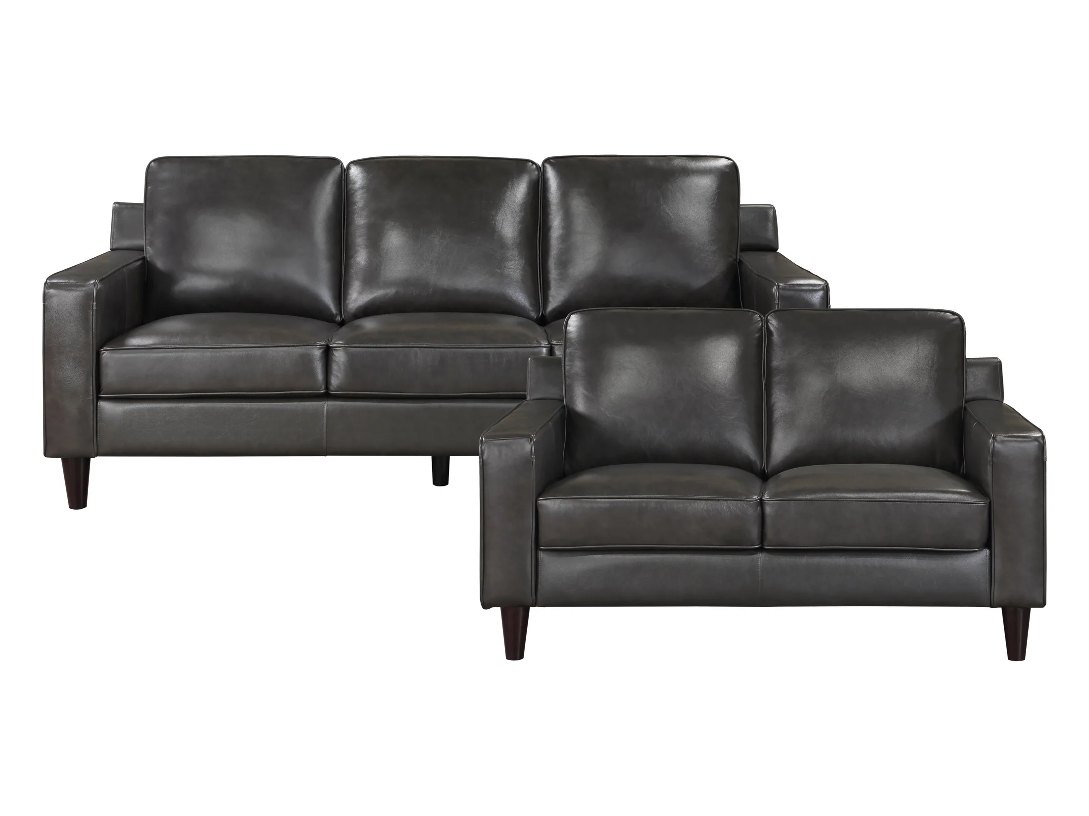 Aldrich Gray Sofa & Loveseat