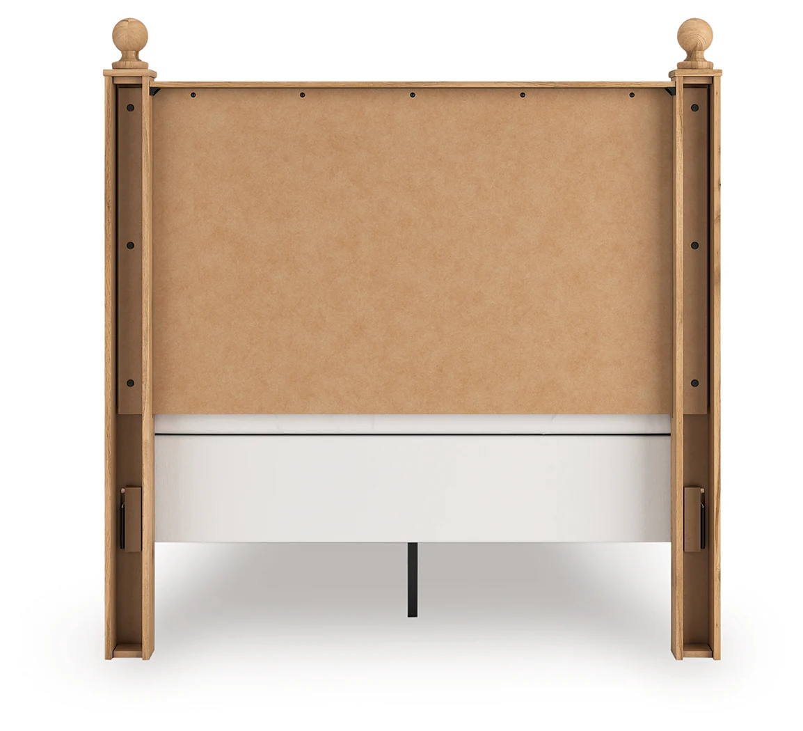 Aleaport Warm Brown Full Panel Bed - Image 4