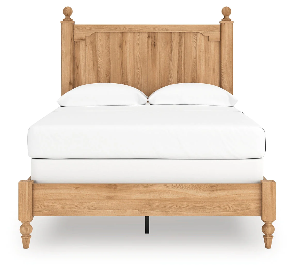 Aleaport Warm Brown Full Panel Bed (Online Special Price) - Image 5