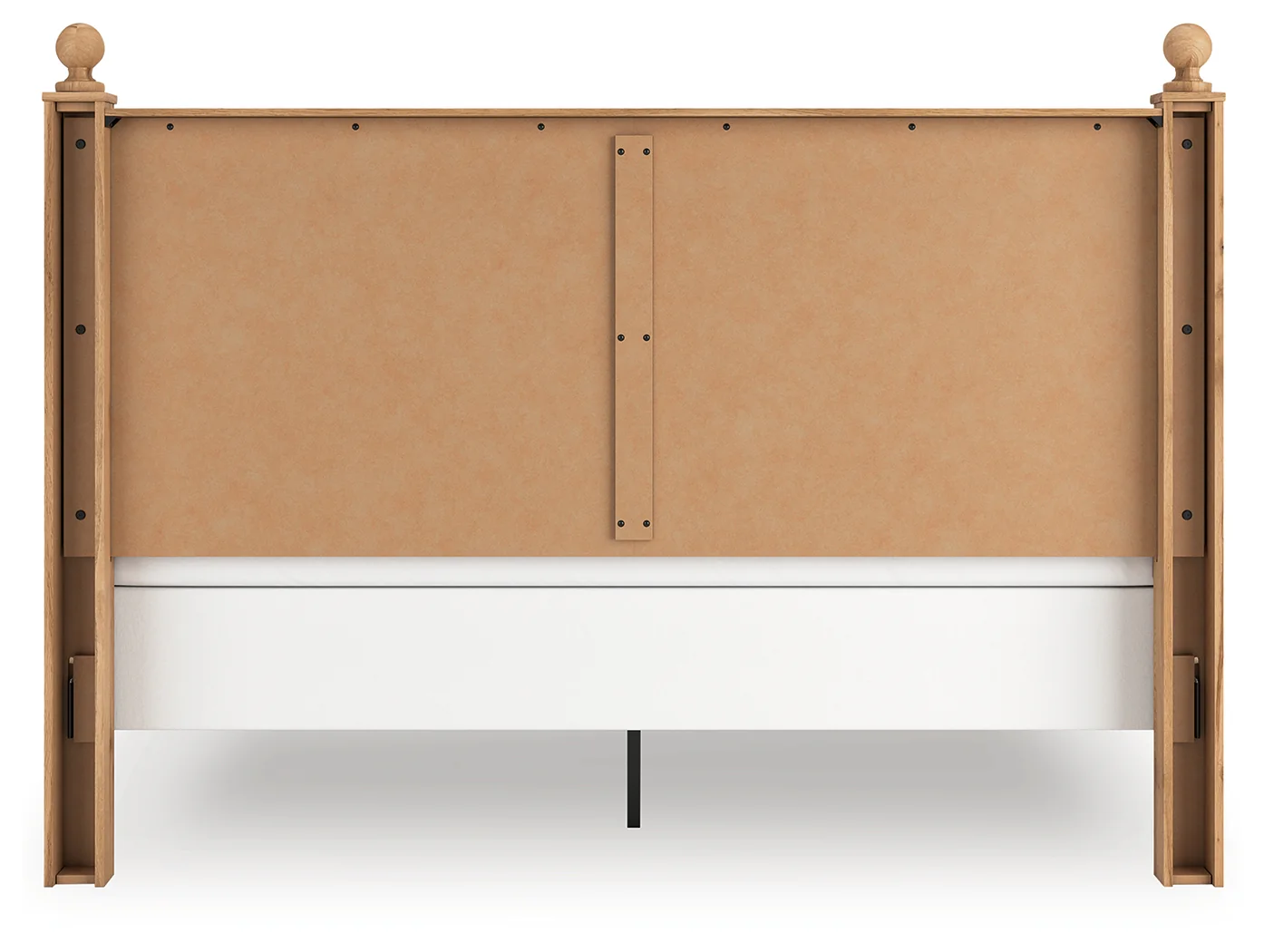 Aleaport Warm Brown King Panel Bed, Dresser, Mirror and Nightstand - Image 13
