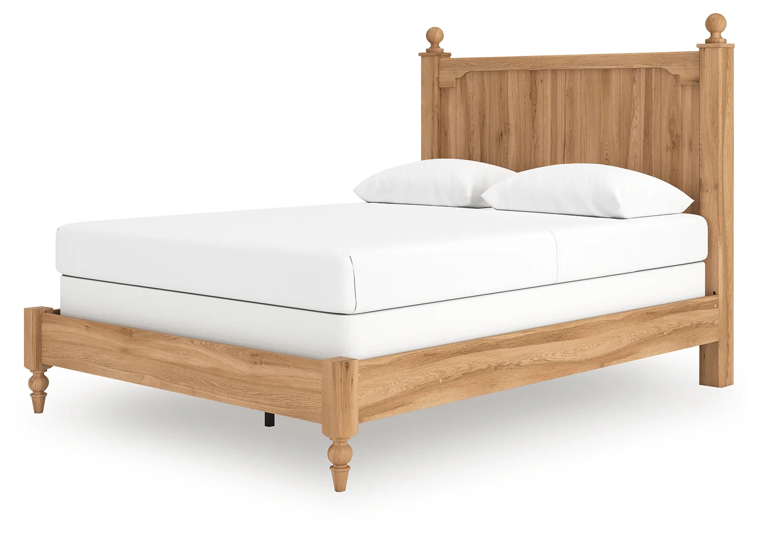 Aleaport Warm Brown Queen Panel Bed, Dresser, Mirror and Nightstand - Image 15