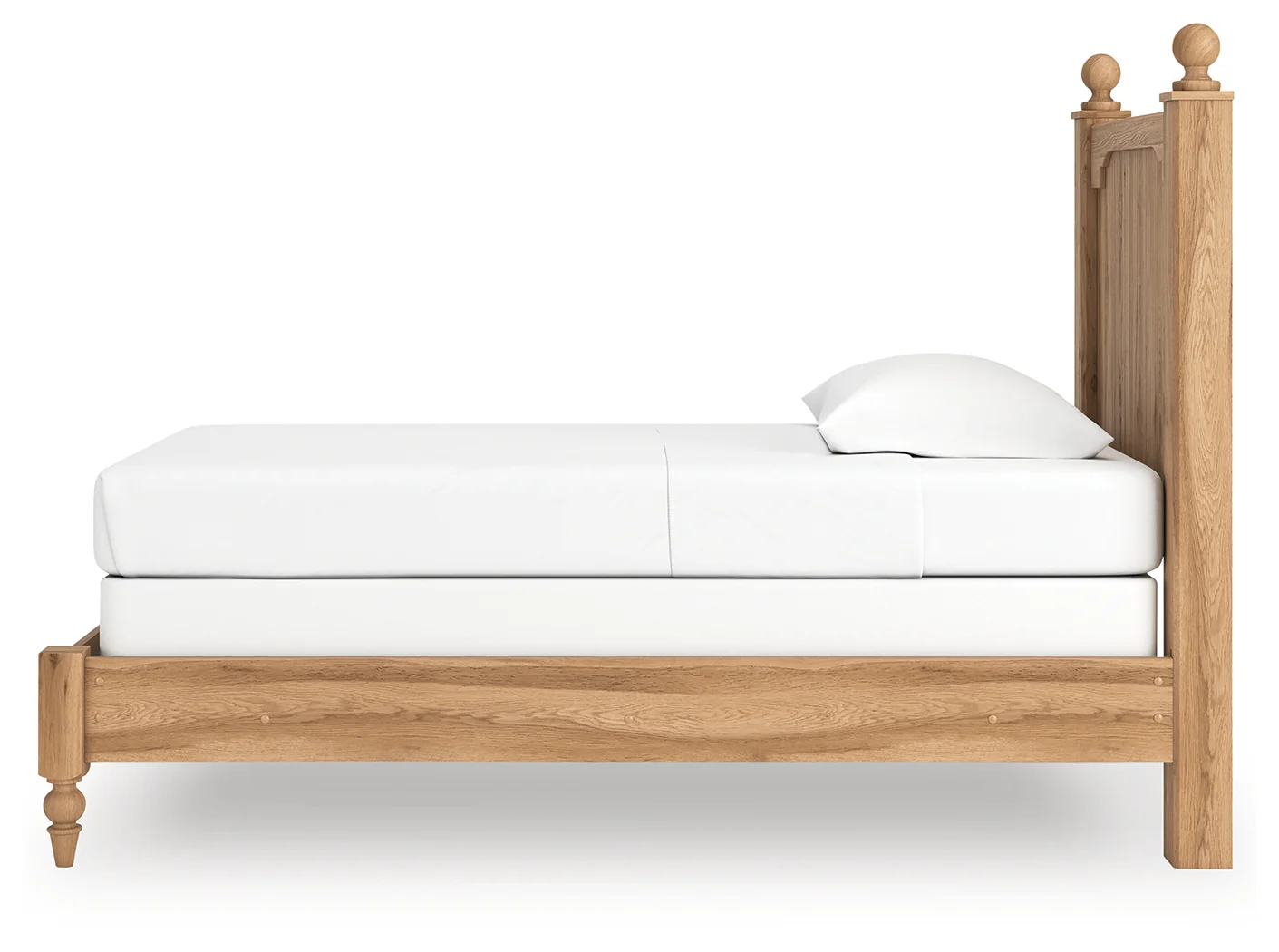Aleaport Warm Brown Twin Panel Bed, Dresser and Mirror - Image 13