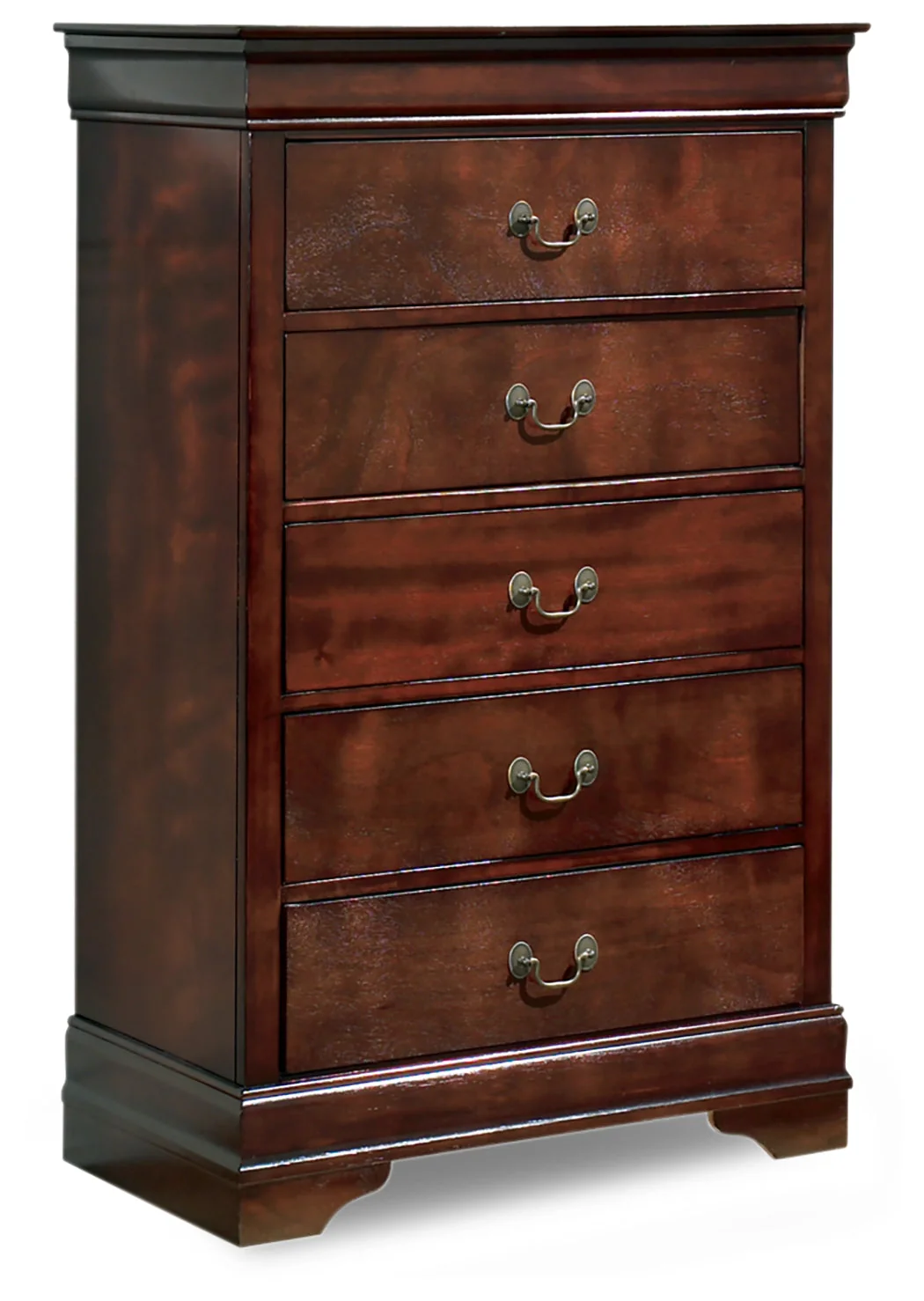 Alisdair Reddish Brown King Sleigh Bedroom Set with Chest (Online Special Price) - Image 2