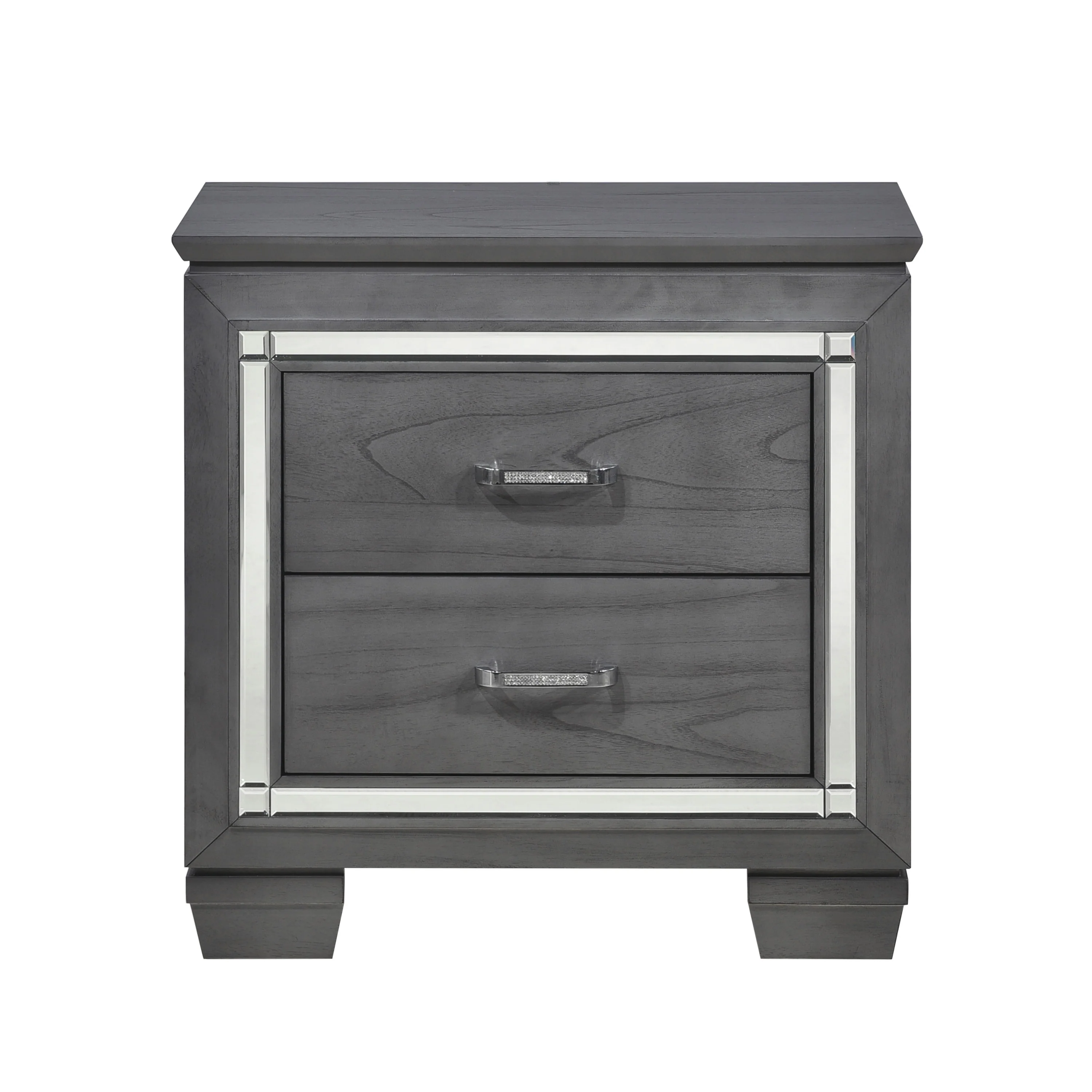 Allura Gray 5-Piece Queen Bedroom Set - Image 5