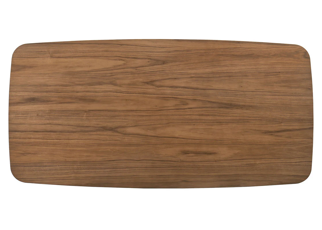 Alnwick Walnut/Beige 7 Pc. Dining Table Set - Image 5