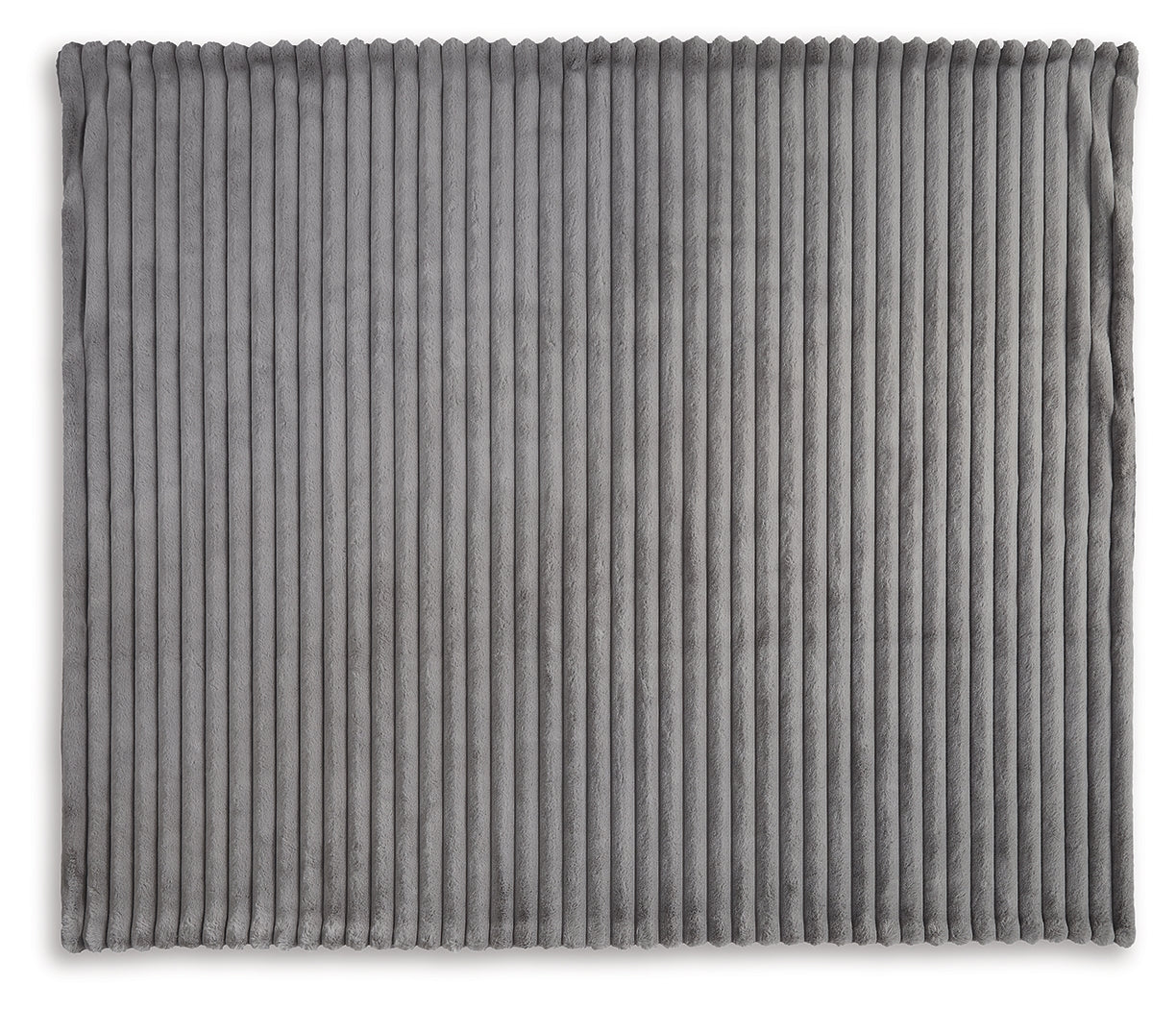Alsonwell Gray Striped Throw - Image 3