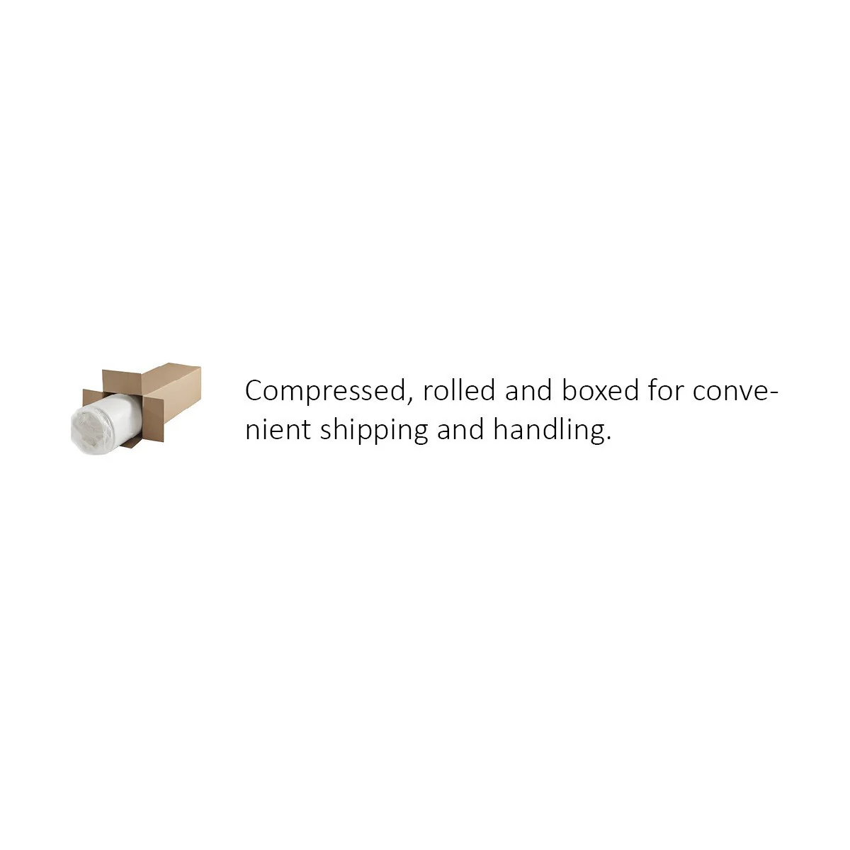 Altair White 8" Twin Gel-Infused Memory Foam Mattress - Image 5
