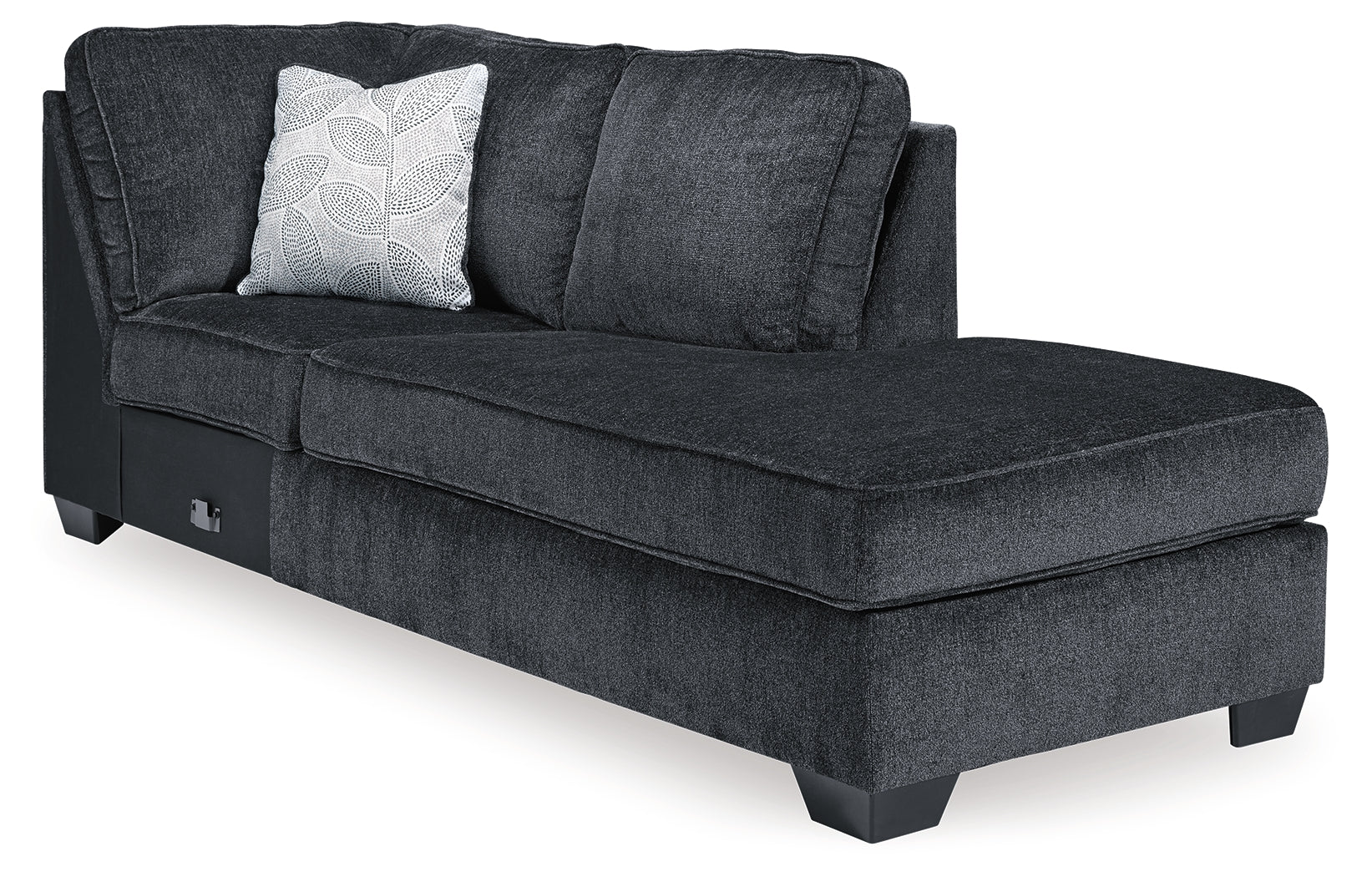 Altari Slate 2-Piece Sleeper Sectional and Ottoman - Image 4