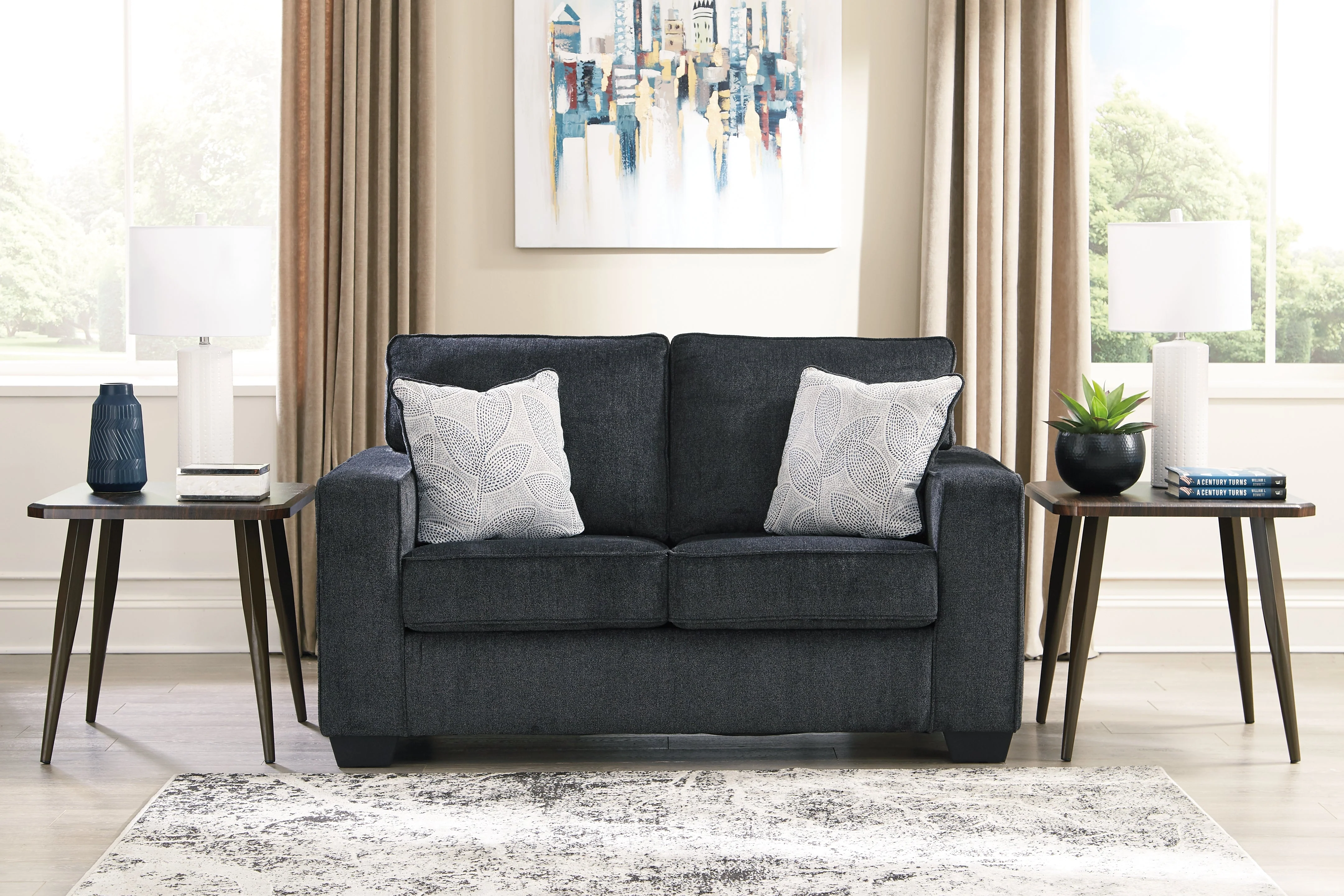Altari Slate Set of 2 Loveseats (Set of 2) (Online Special Price) - Image 3