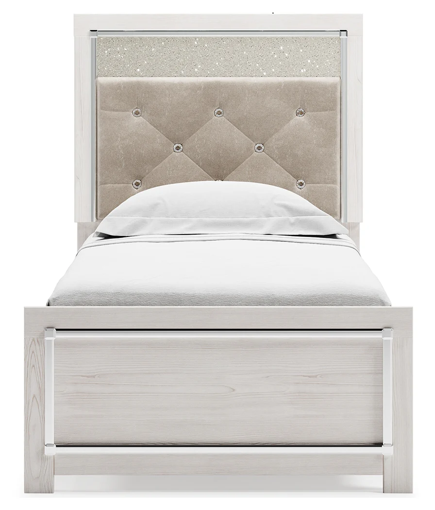 Altyra Twin Panel Bed, Chest and Nightstand - Image 8
