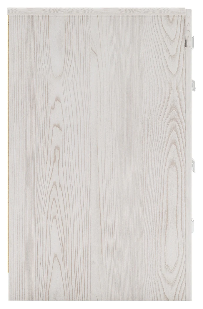 Altyra White Full Upholstered Panel Bed, Dresser, Mirror, Chest and Nightstand - Image 30