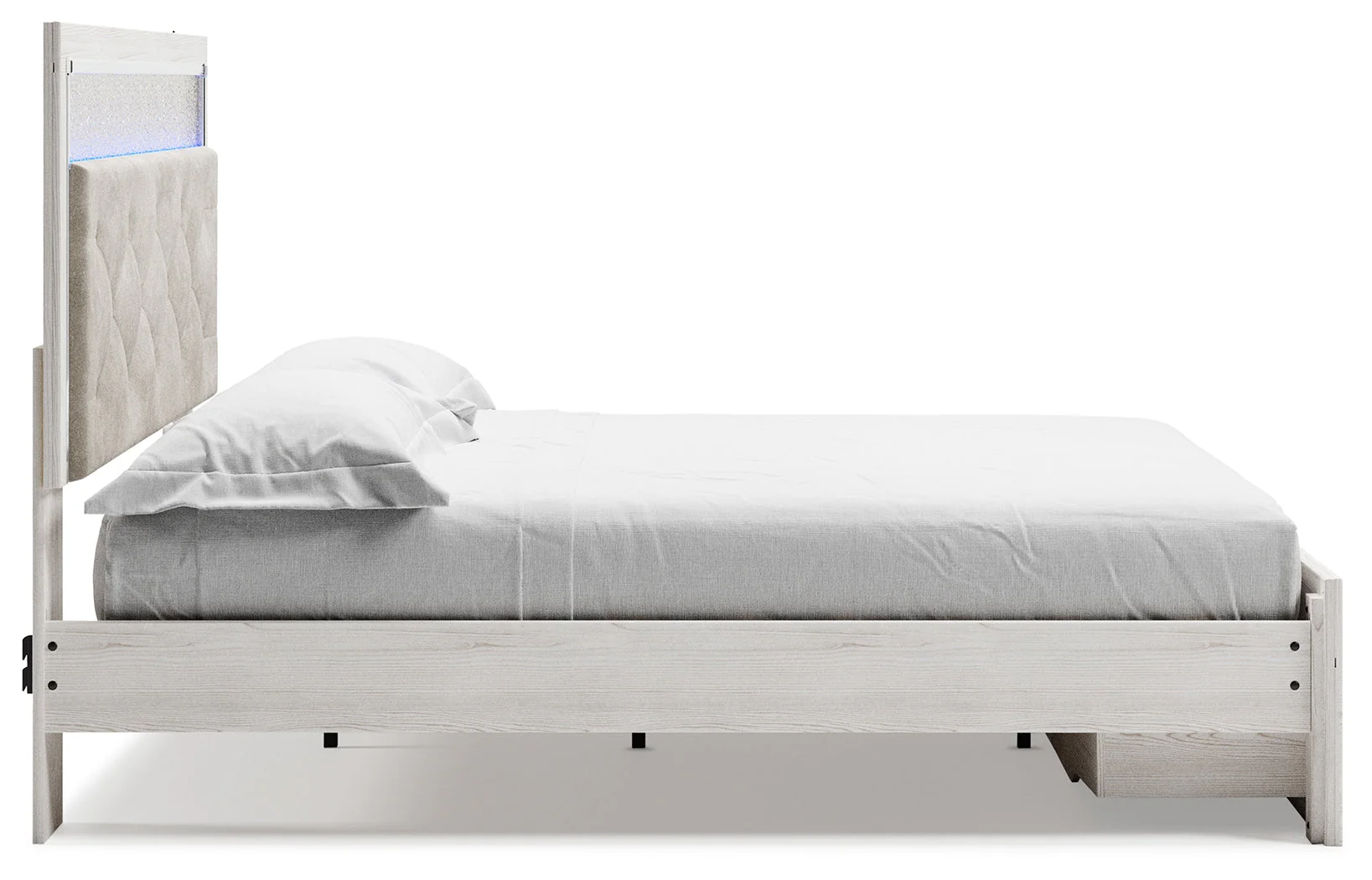 Altyra White King Storage Bedroom Set with Chest and 2 Nightstands (Online Special Price) - Image 12