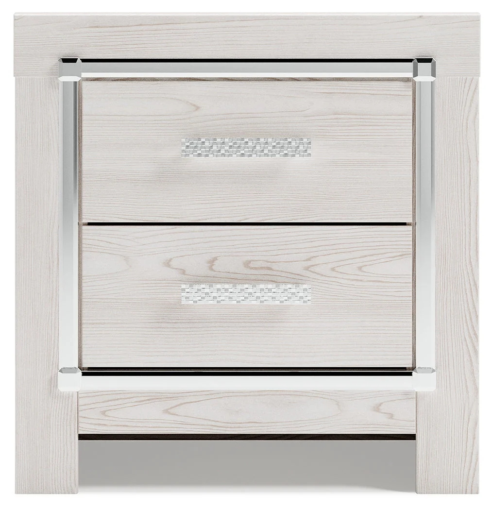 Altyra White King Storage Bedroom Set with Chest and 2 Nightstands (Online Special Price) - Image 17