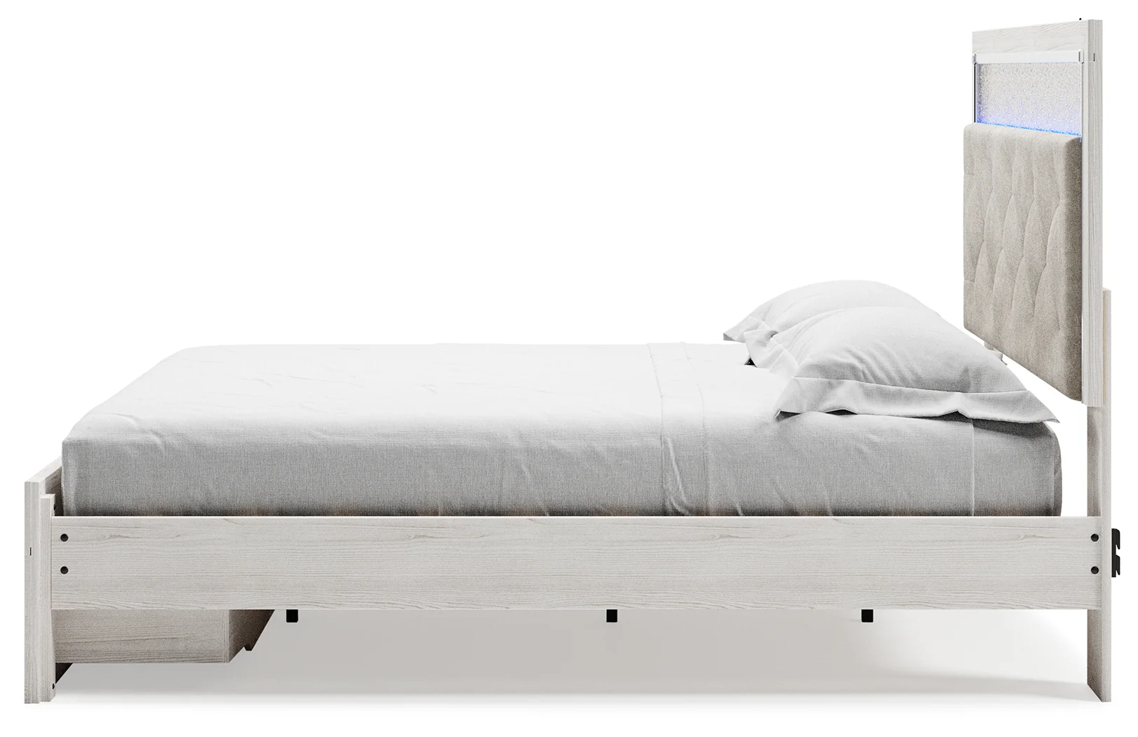 Altyra White King Storage Bedroom Set with Chest and 2 Nightstands - Image 14