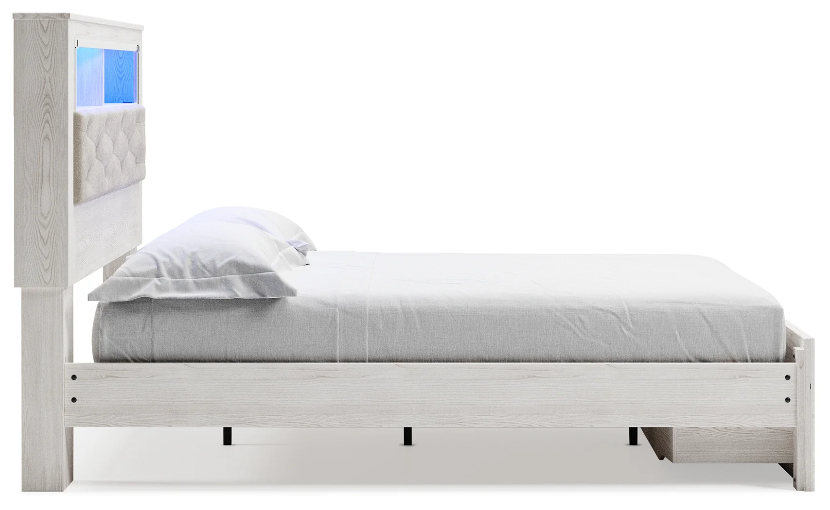 Altyra White Queen Panel Storage Bed, Dresser, Mirror and 2 Nightstands (Online Special Price) - Image 12