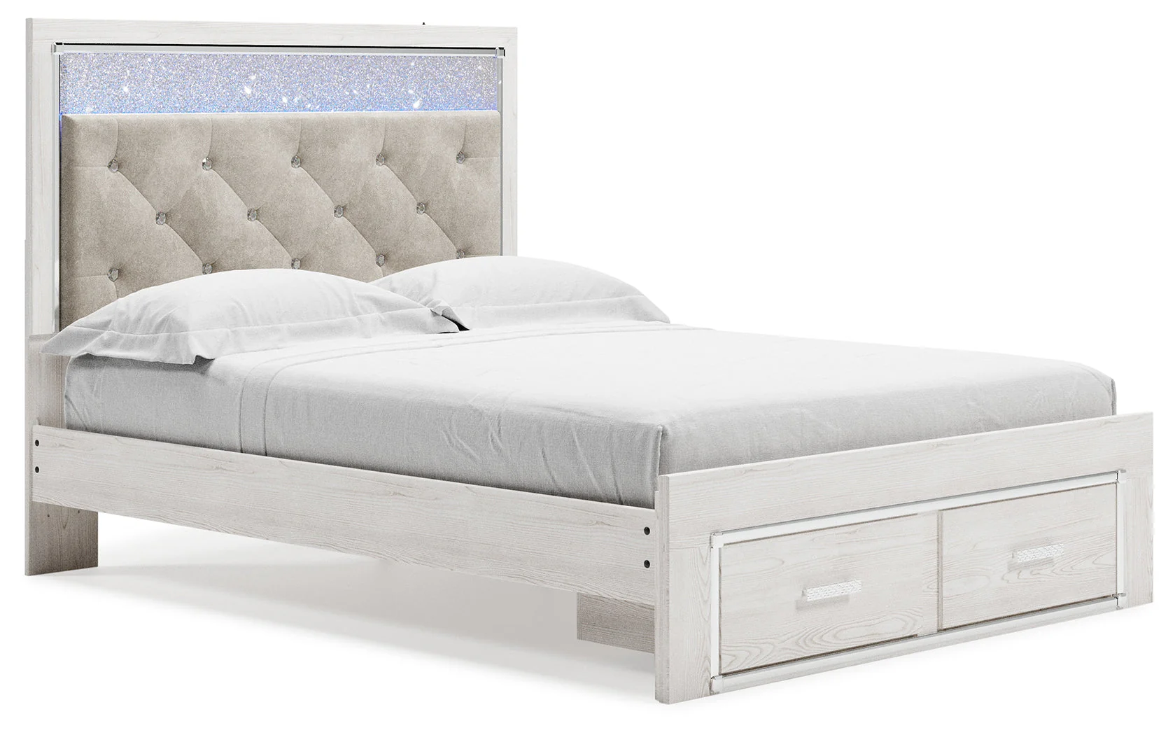 Altyra White Queen Storage Bedroom Set with Chest and 2 Nightstands (Online Special Price) - Image 11
