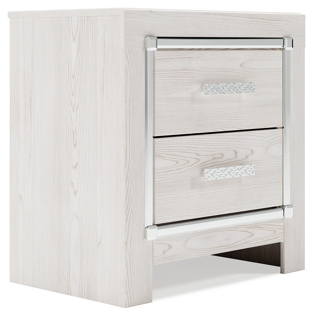 Altyra White Queen Storage Bedroom Set with Chest and Nightstand (Online Special Price) - Image 16